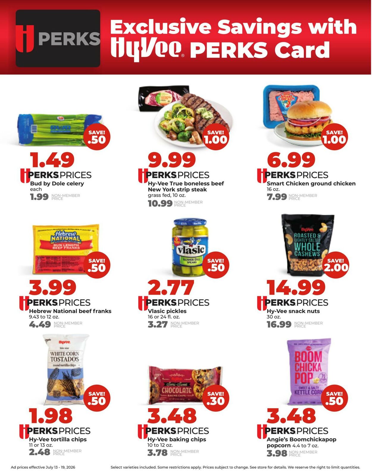 Catalogue HyVee from 07/13/2026