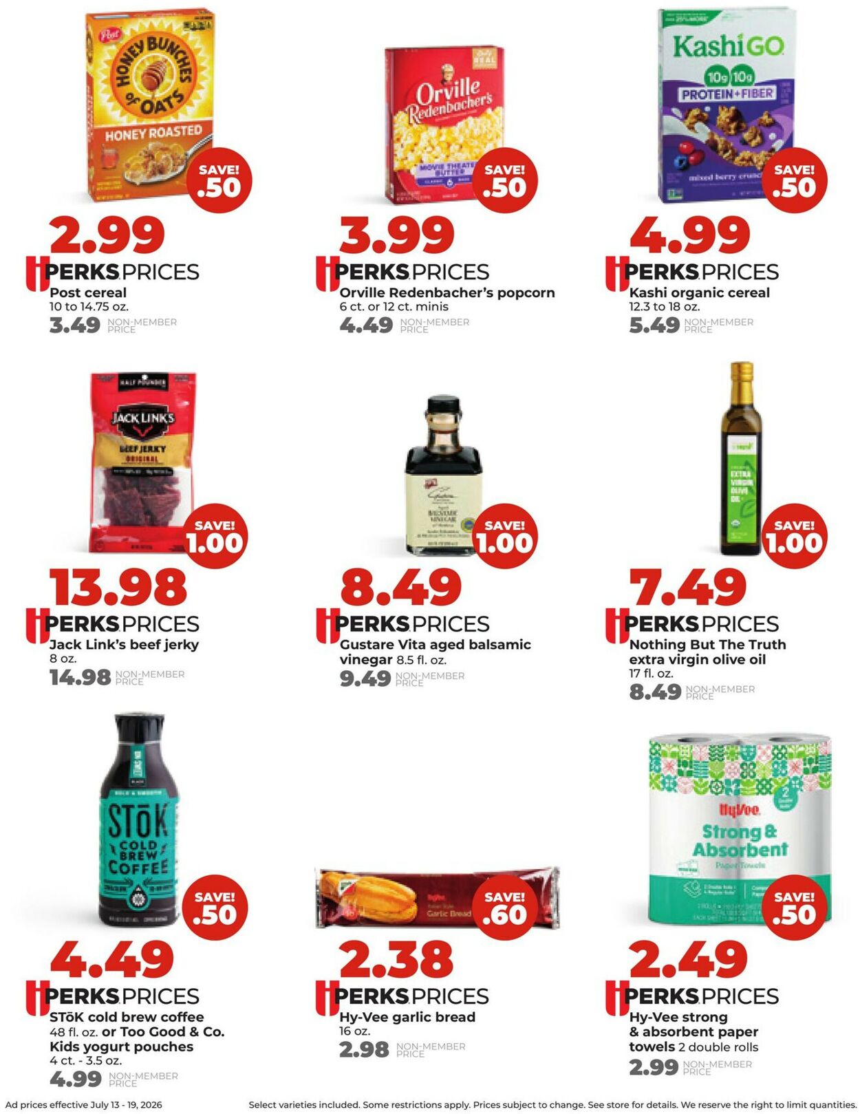 Catalogue HyVee from 07/13/2026