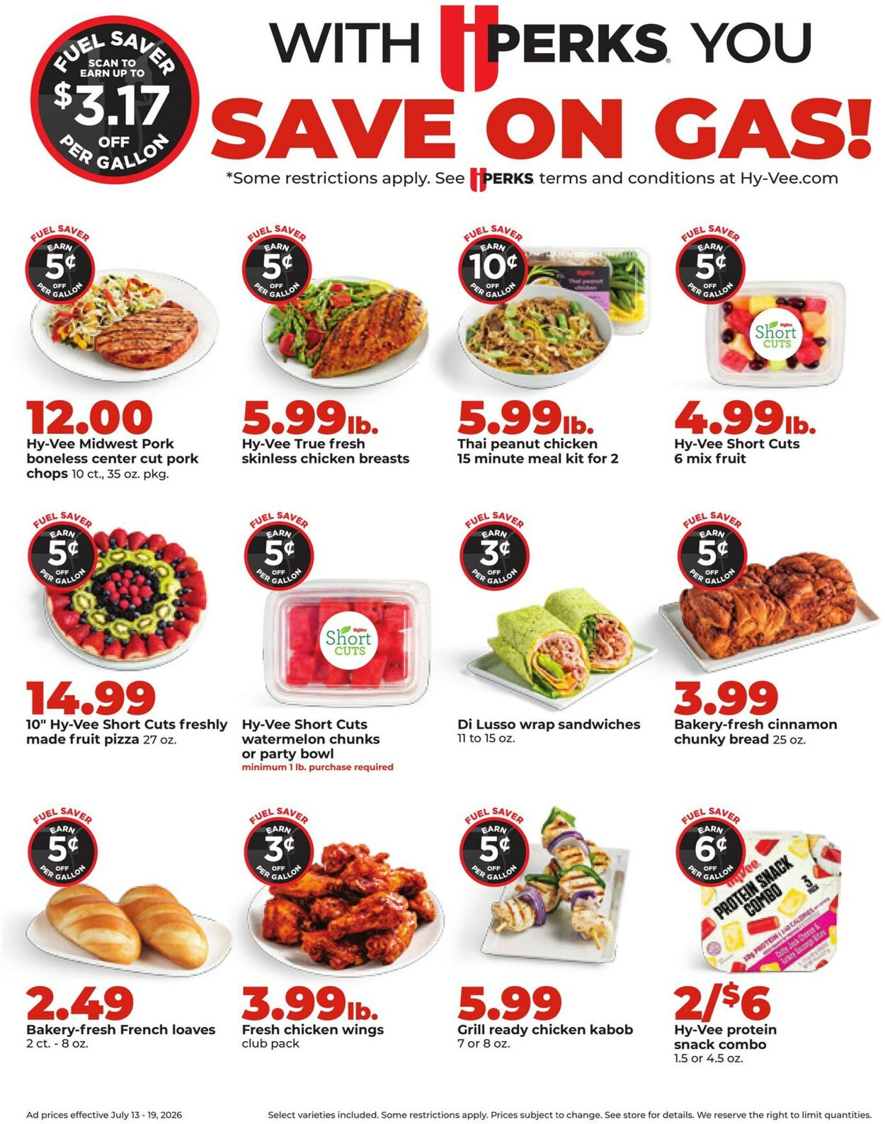 Catalogue HyVee from 07/13/2026