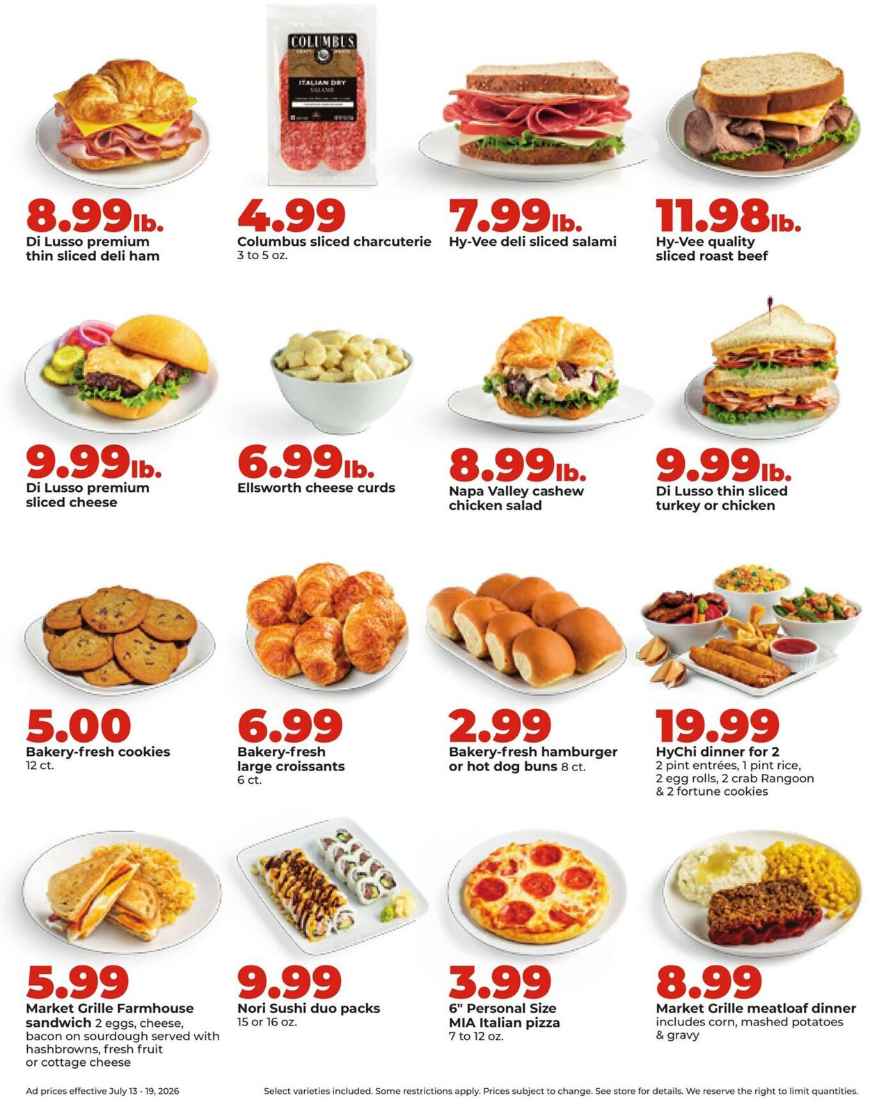 Catalogue HyVee from 07/13/2026