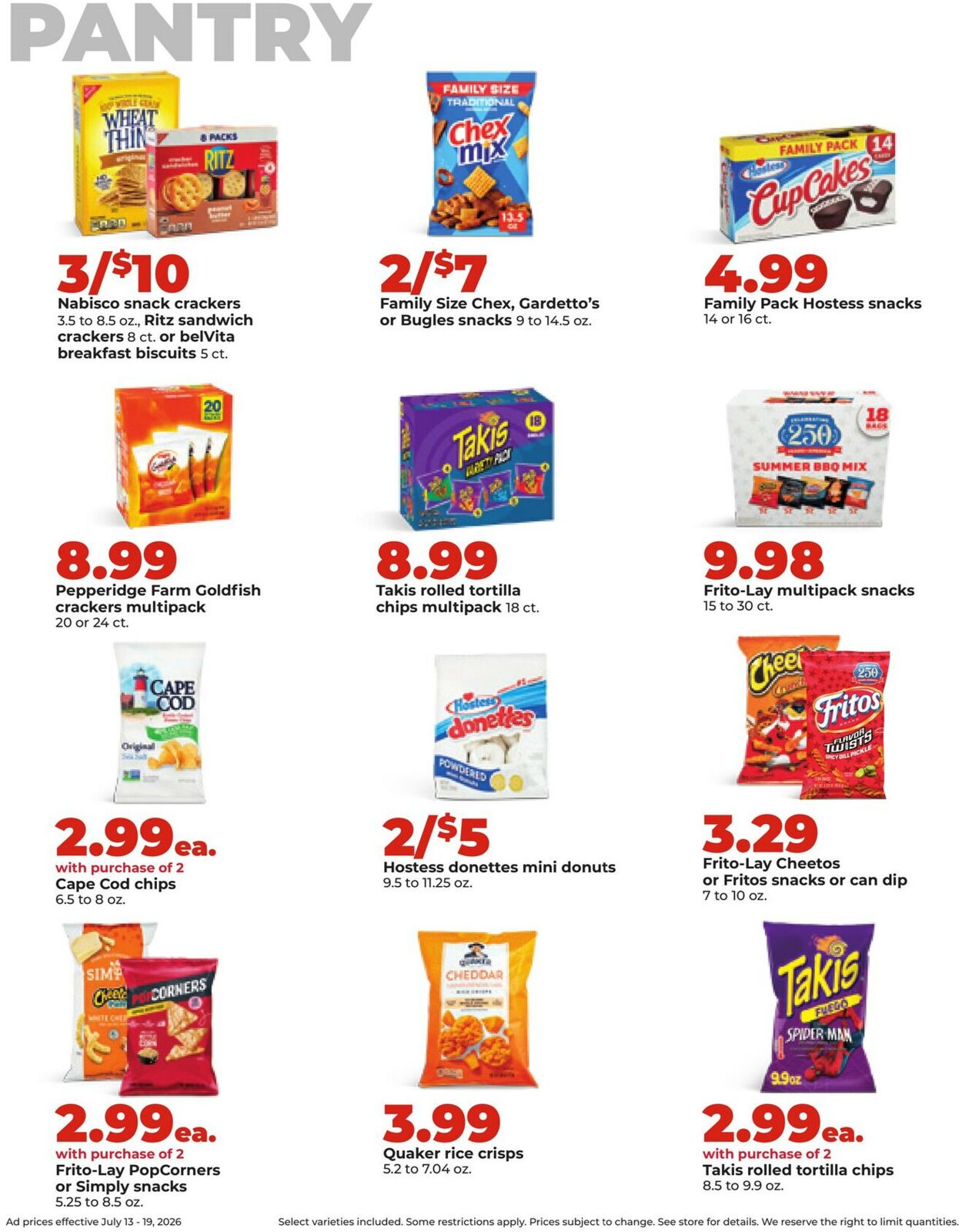 Catalogue HyVee from 07/13/2026