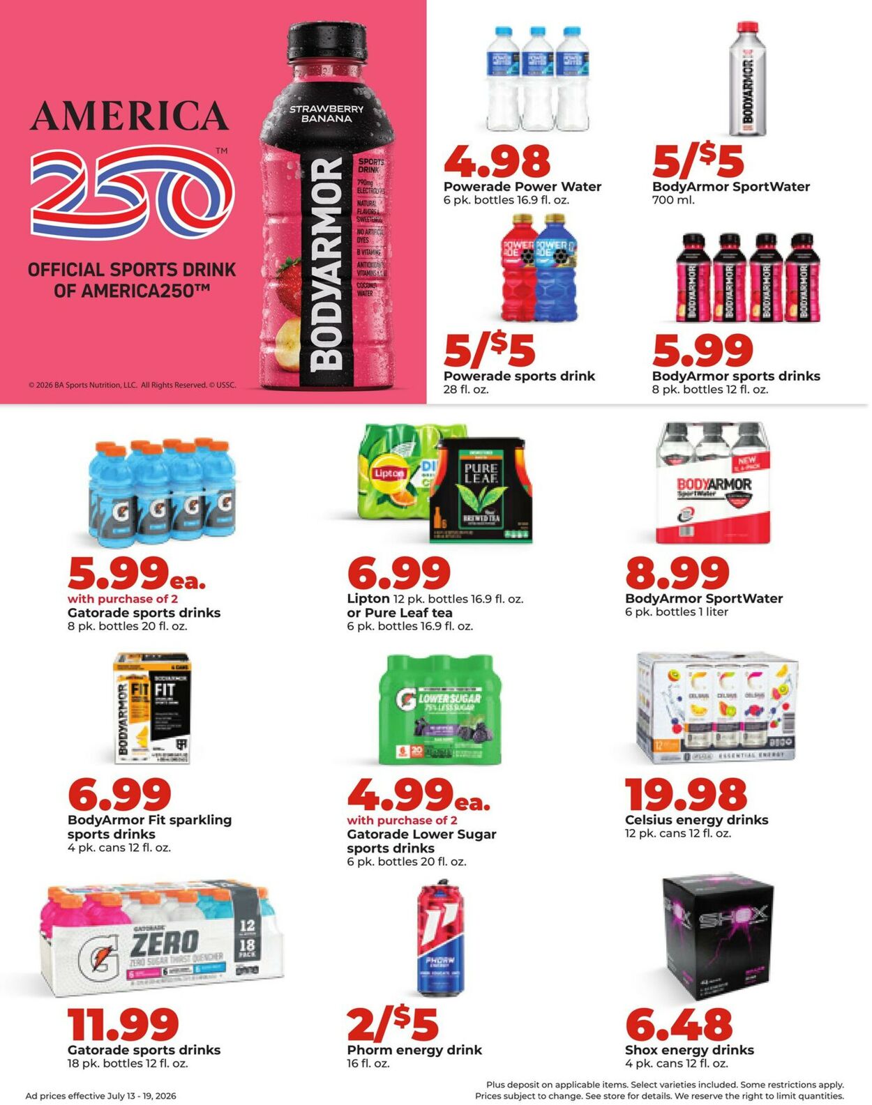 Catalogue HyVee from 07/13/2026