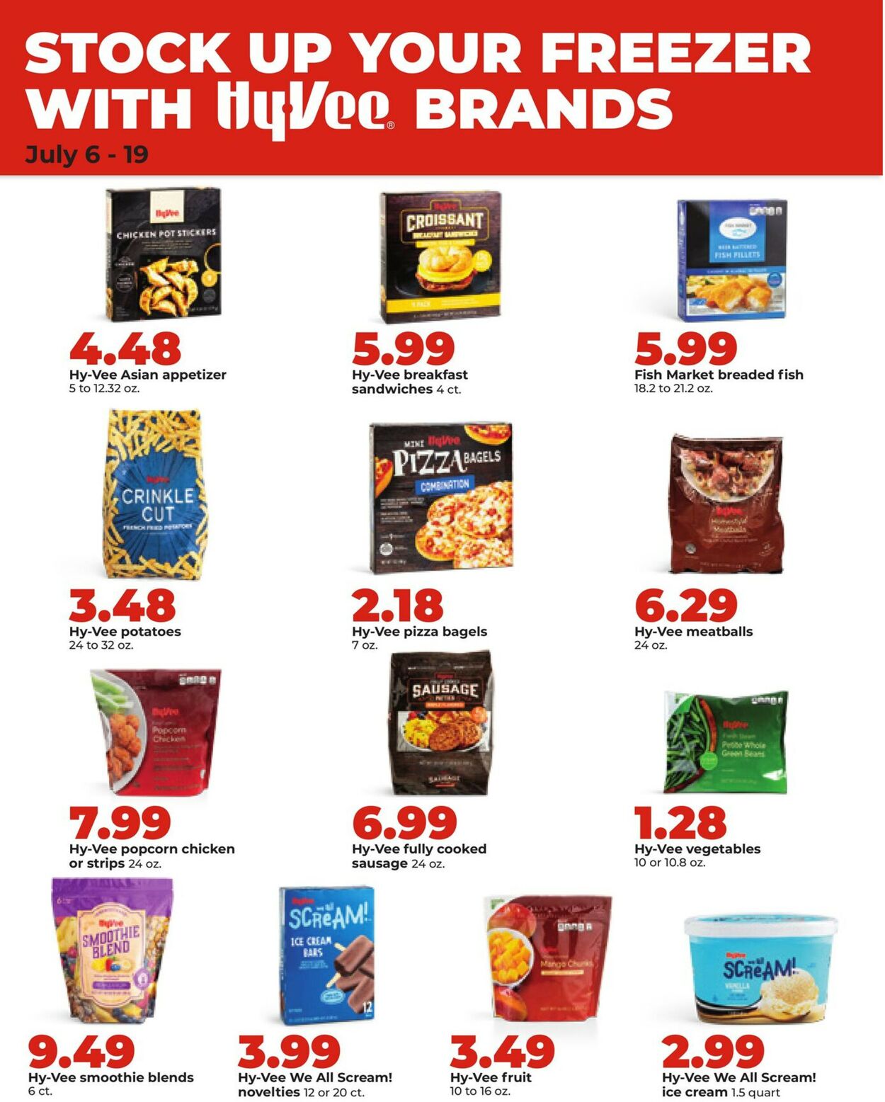 Catalogue HyVee from 07/13/2026