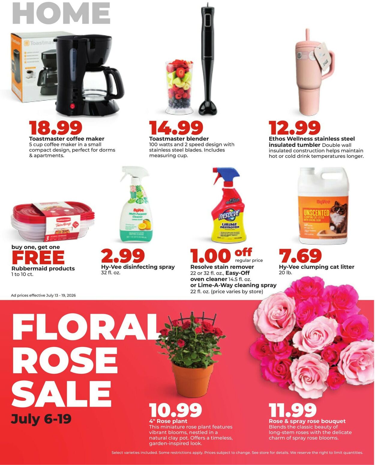 Catalogue HyVee from 07/13/2026