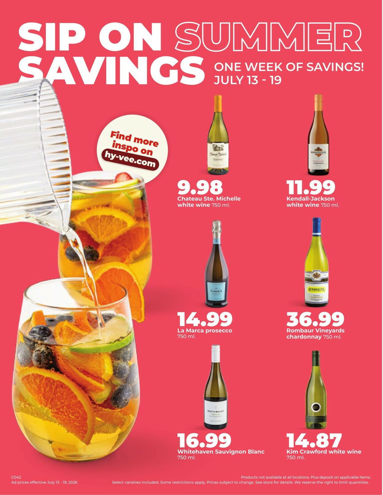 Catalogue HyVee from 07/13/2026