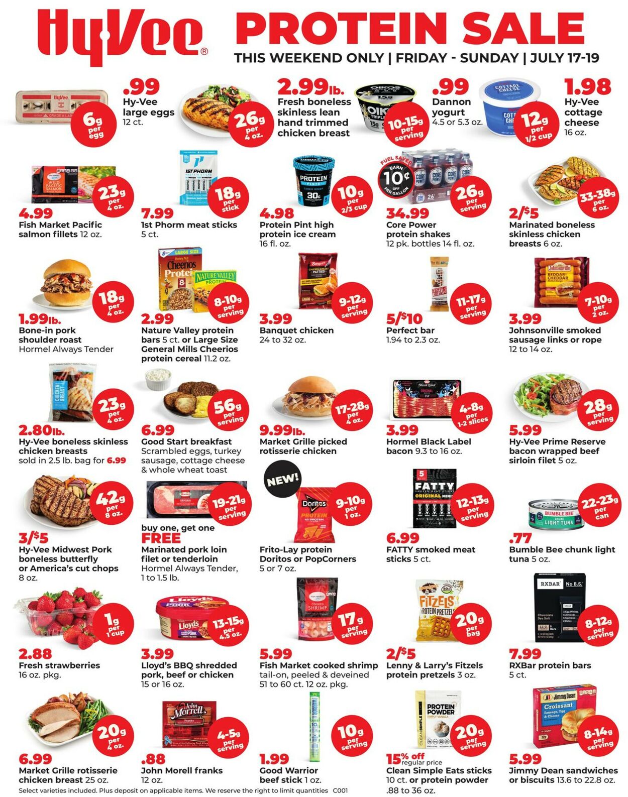Catalogue HyVee from 07/17/2026
