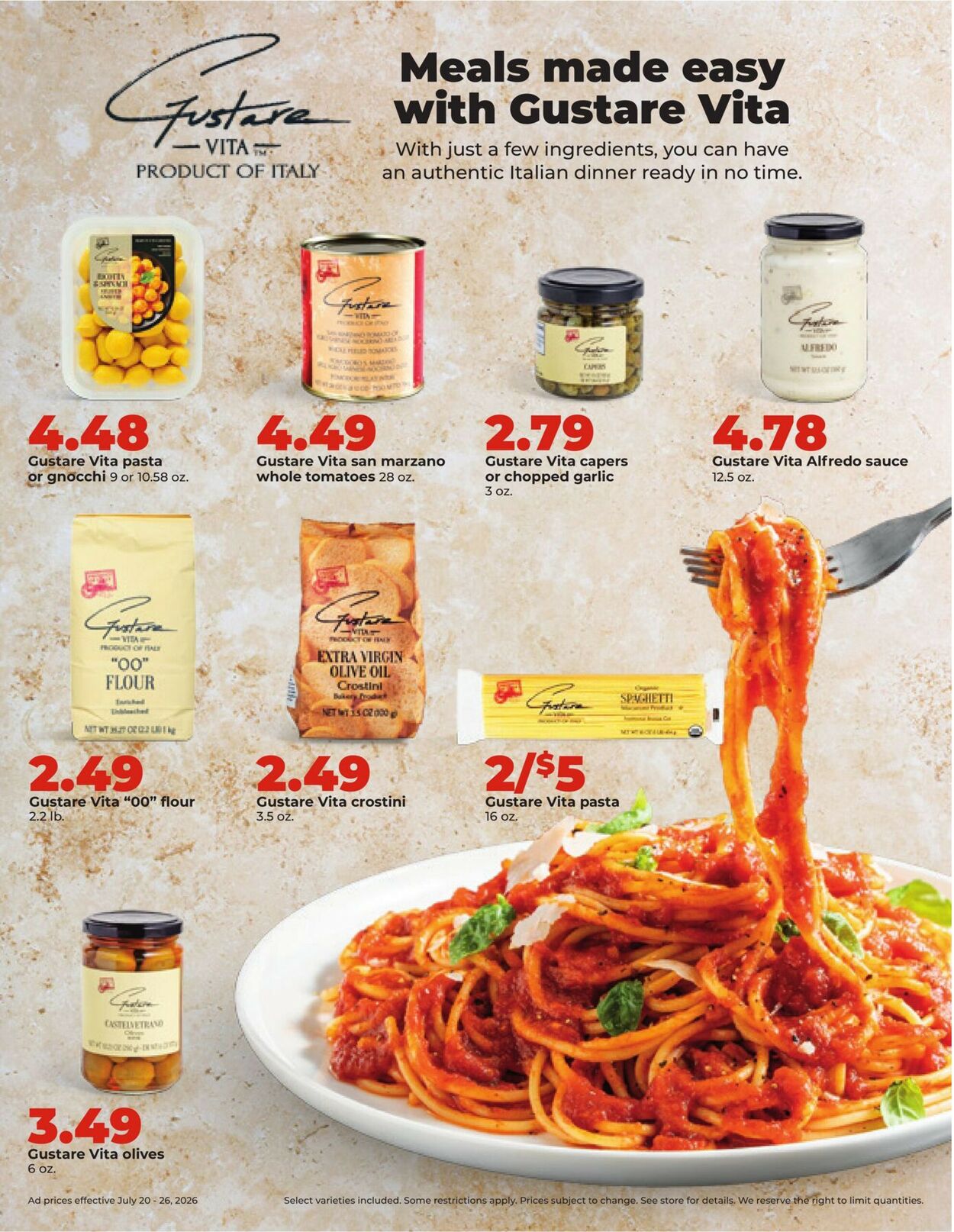 Catalogue HyVee from 07/20/2026