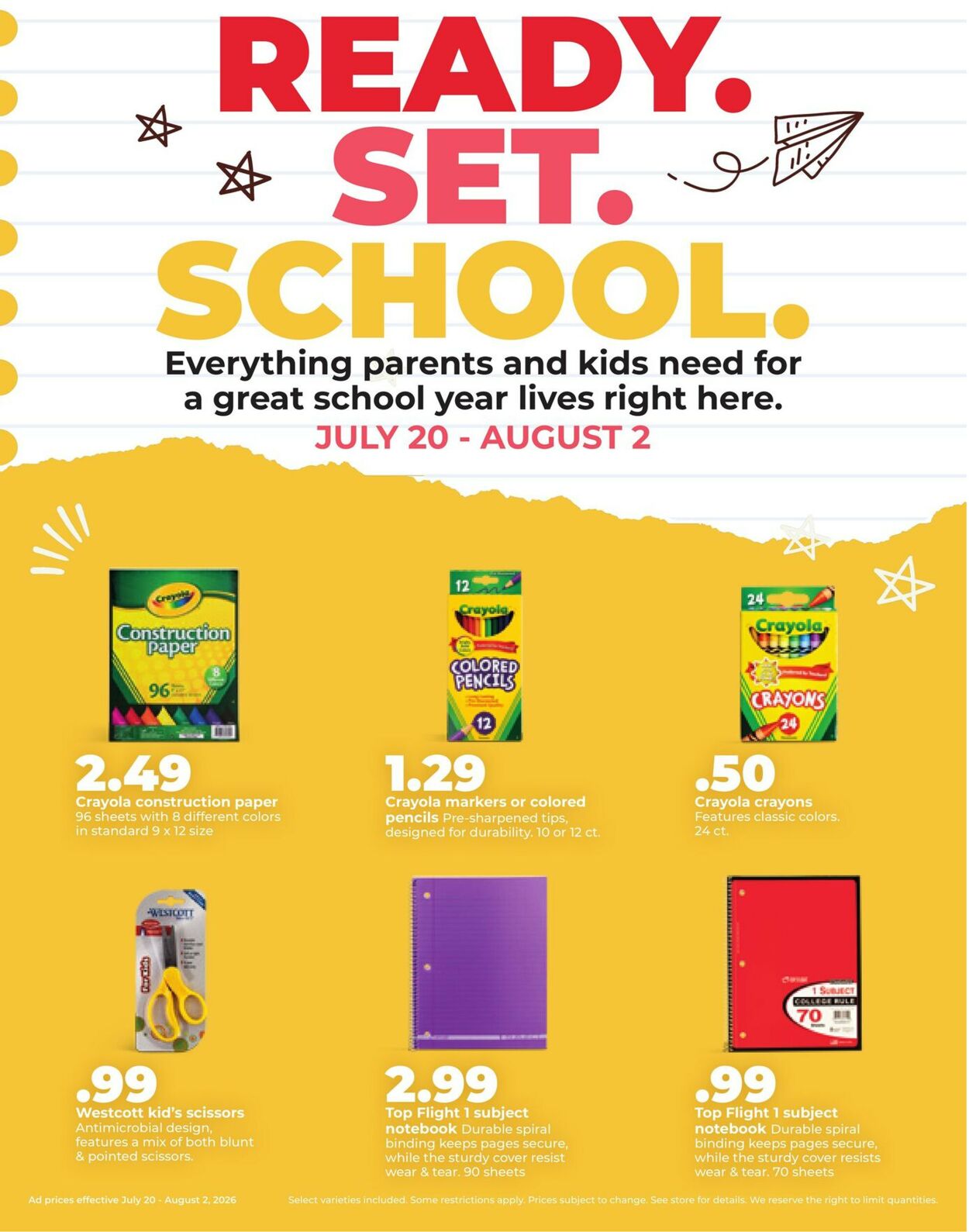 Catalogue HyVee from 07/20/2026