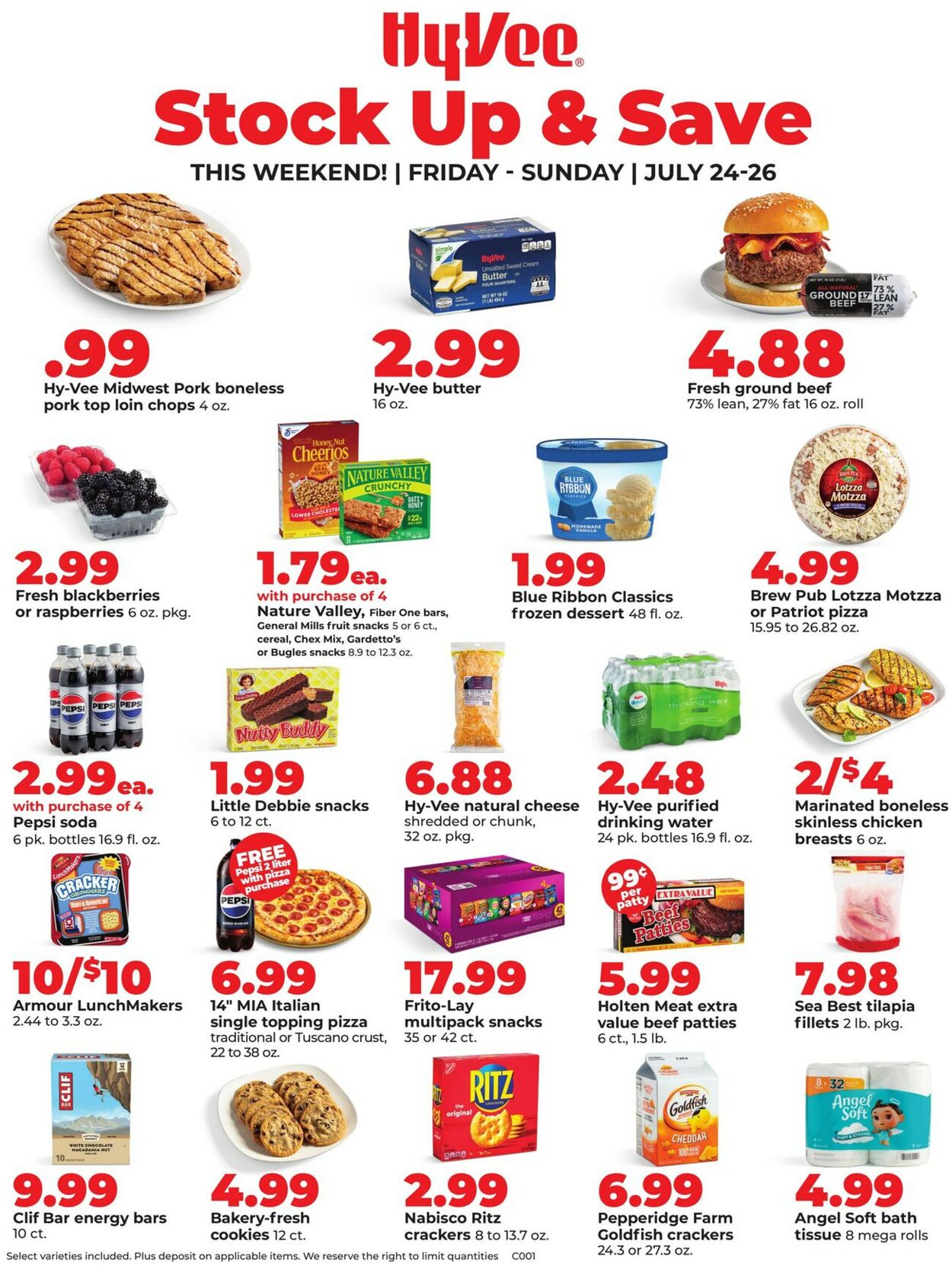 Catalogue HyVee from 07/24/2026