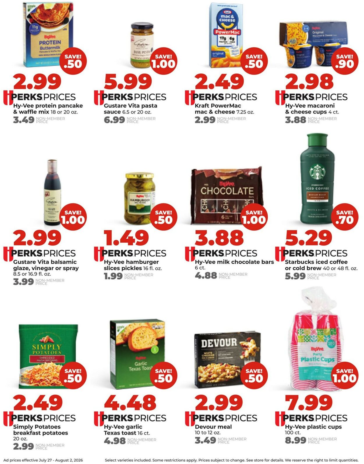Catalogue HyVee from 07/27/2026