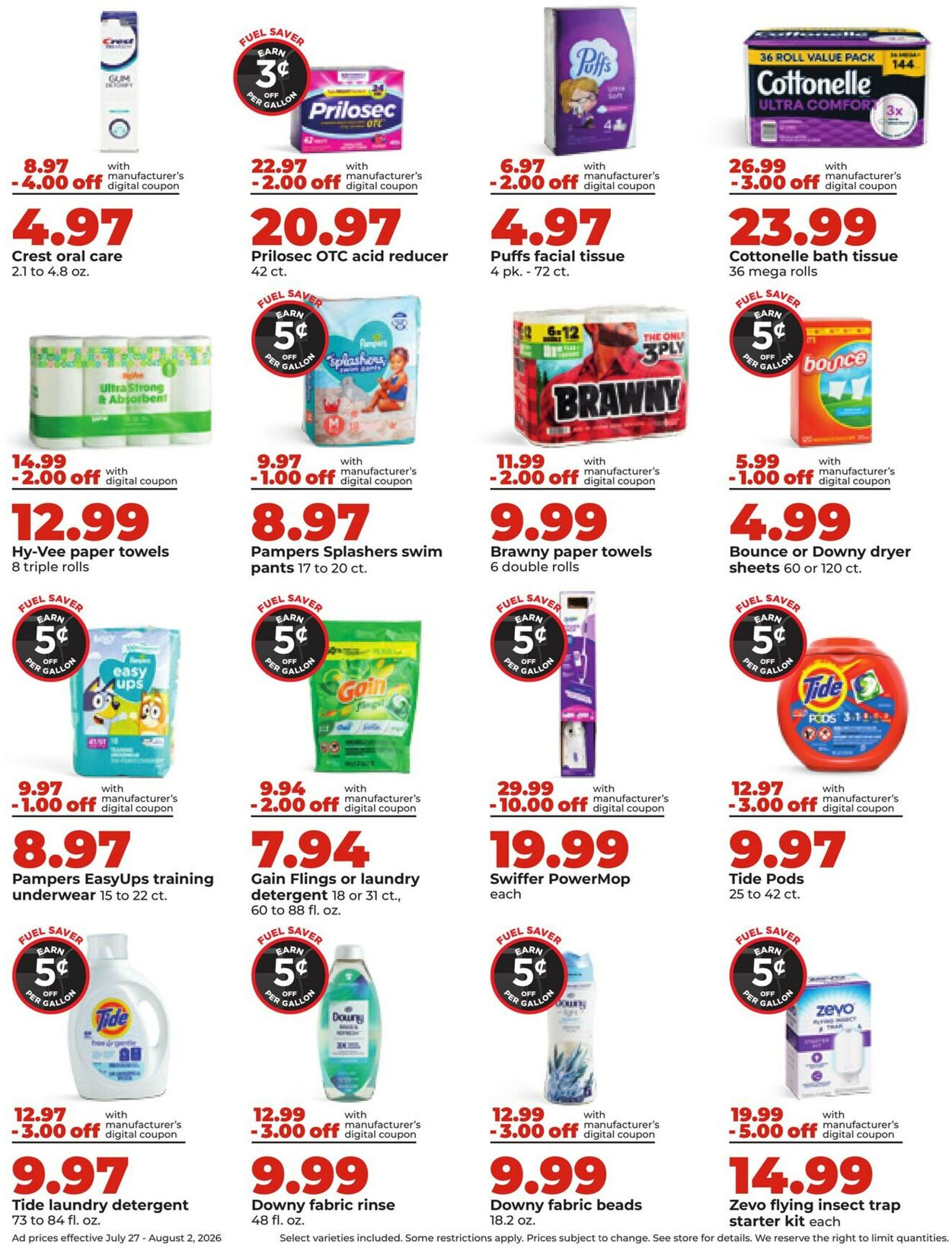 Catalogue HyVee from 07/27/2026