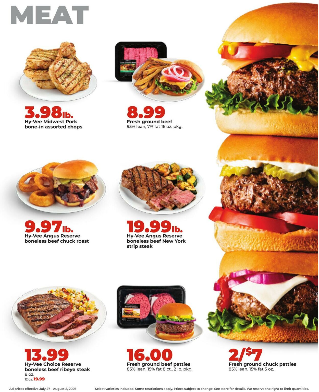 Catalogue HyVee from 07/27/2026