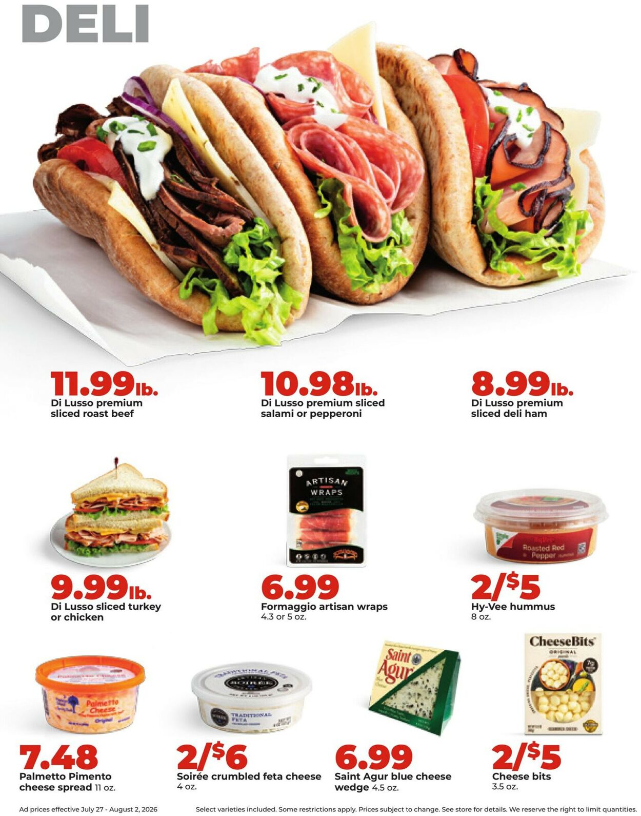 Catalogue HyVee from 07/27/2026