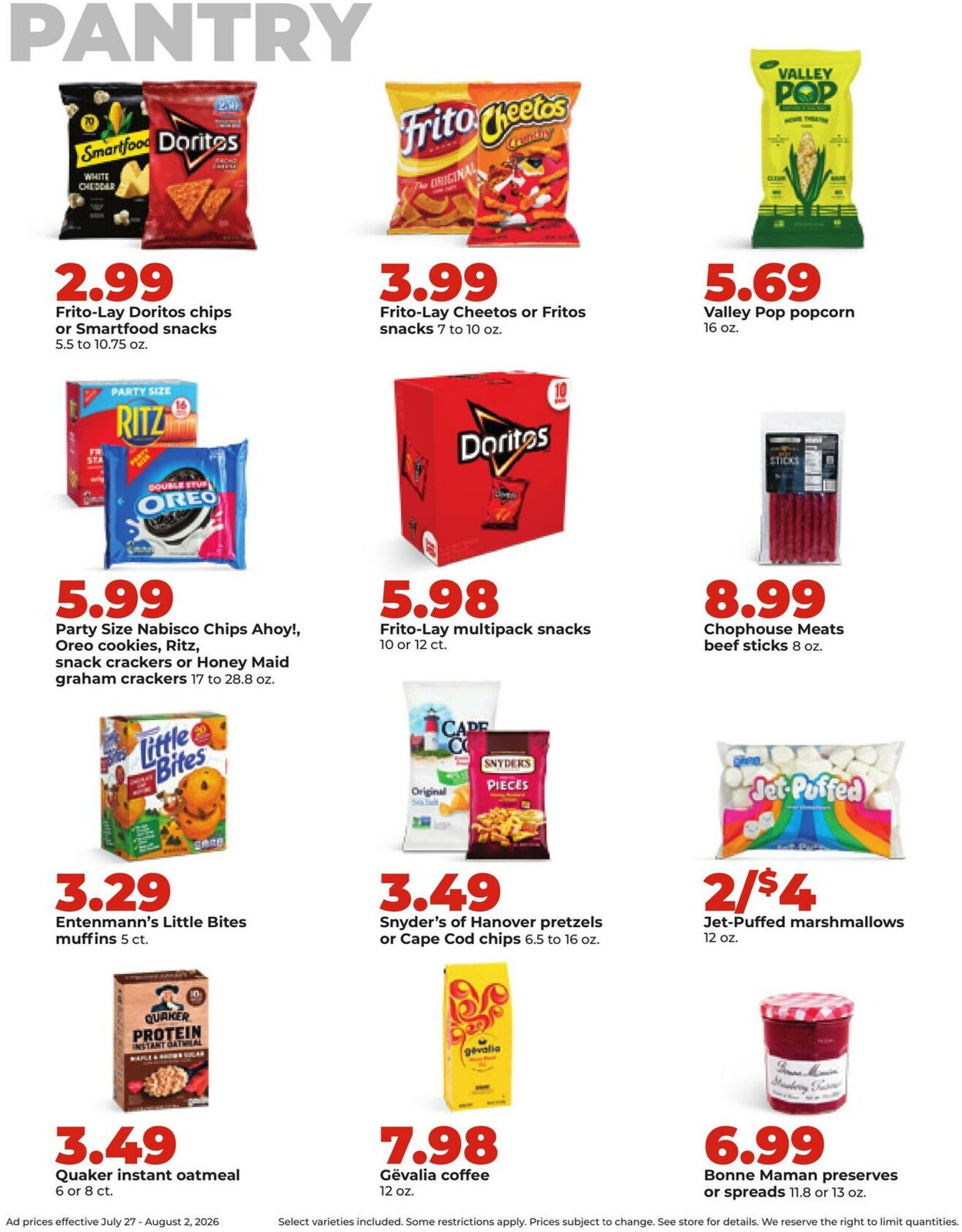 Catalogue HyVee from 07/27/2026
