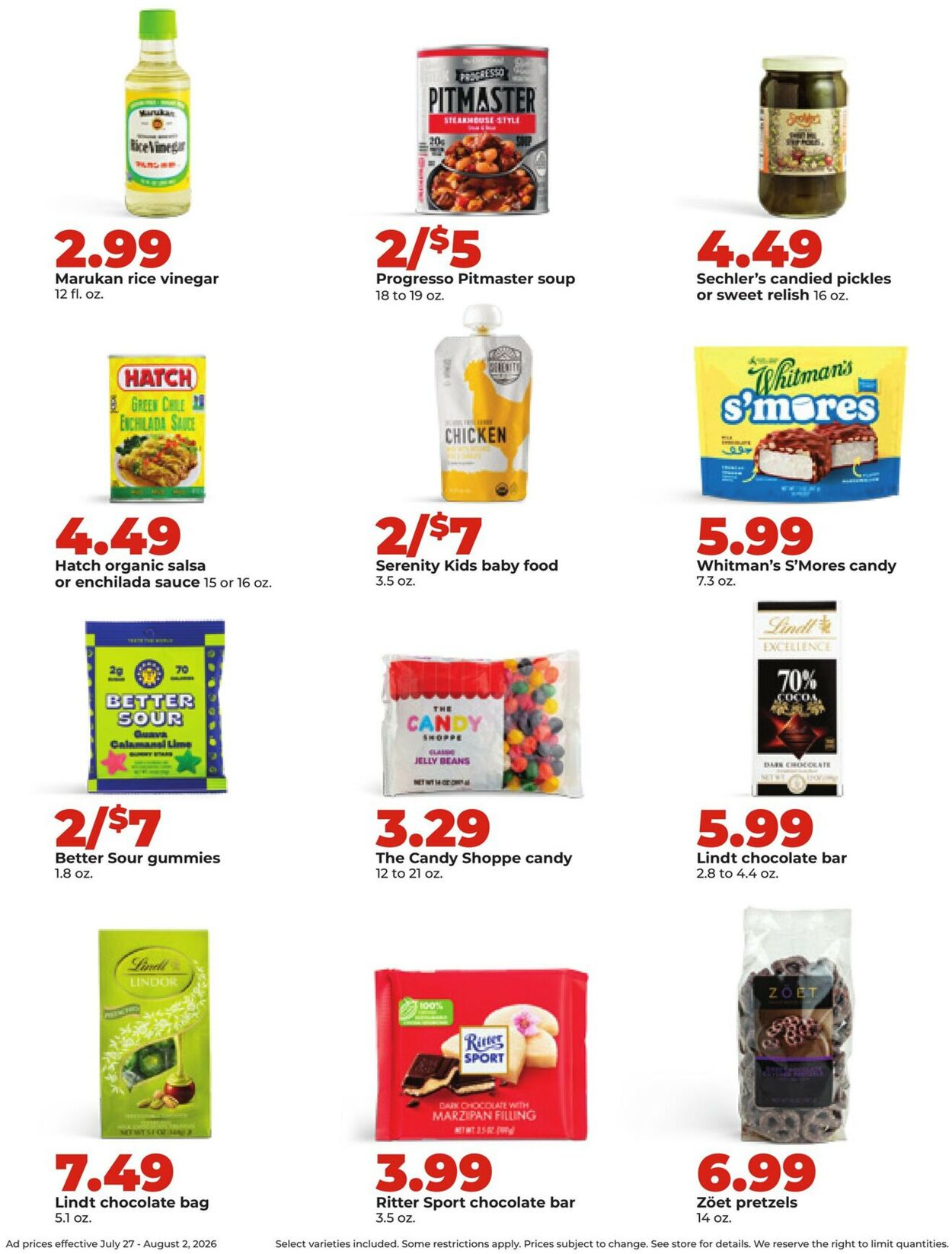 Catalogue HyVee from 07/27/2026