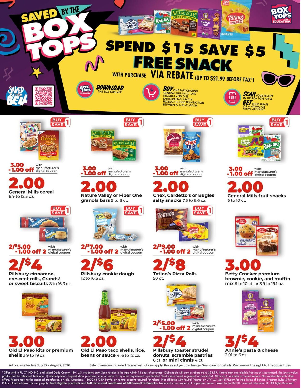 Catalogue HyVee from 07/27/2026