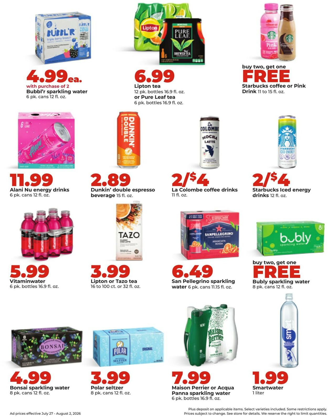 Catalogue HyVee from 07/27/2026