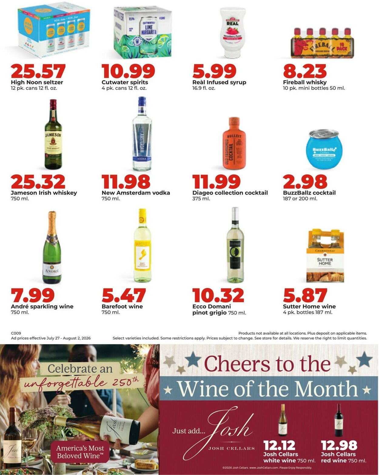 Catalogue HyVee from 07/27/2026