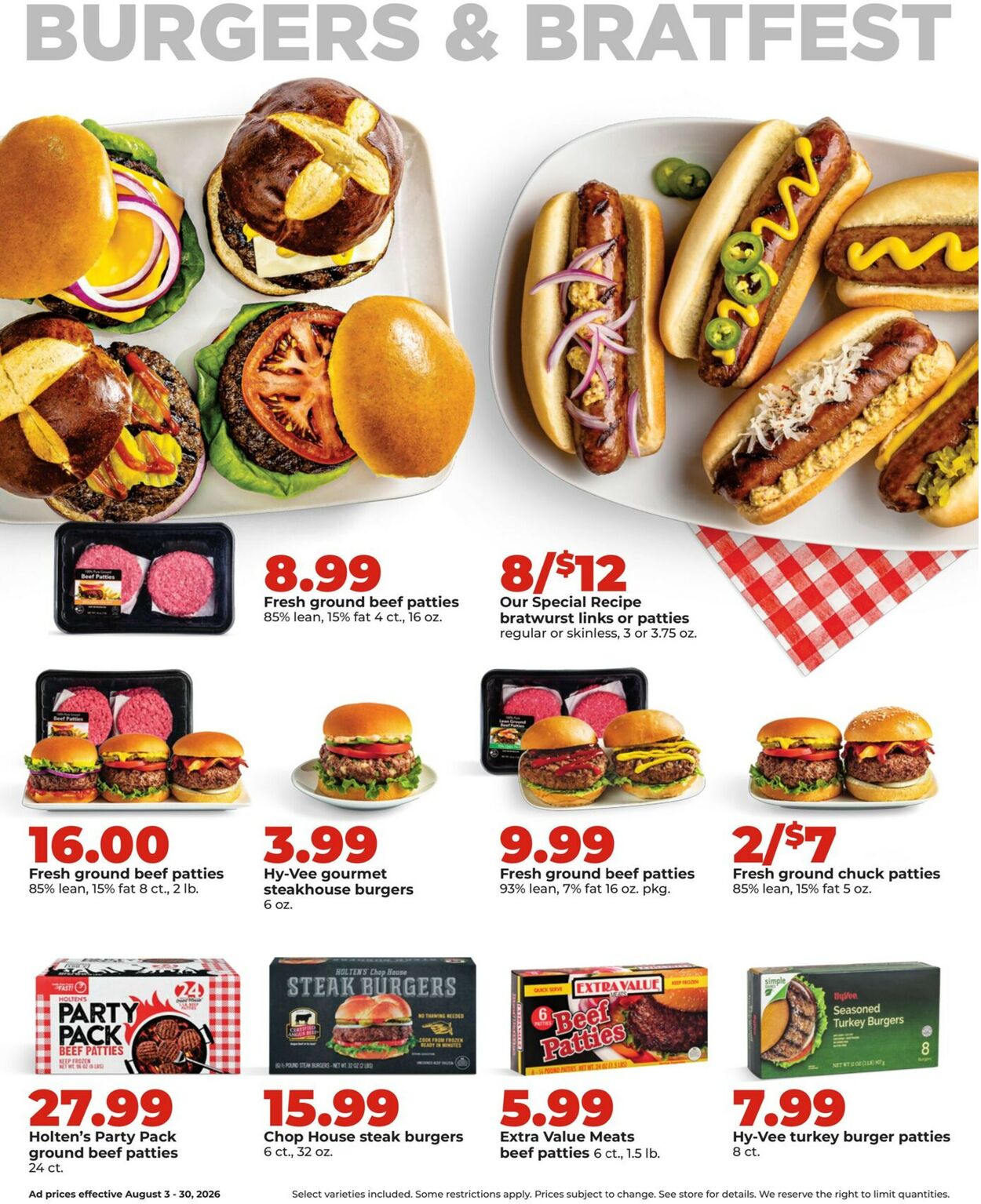 Catalogue HyVee from 08/03/2026