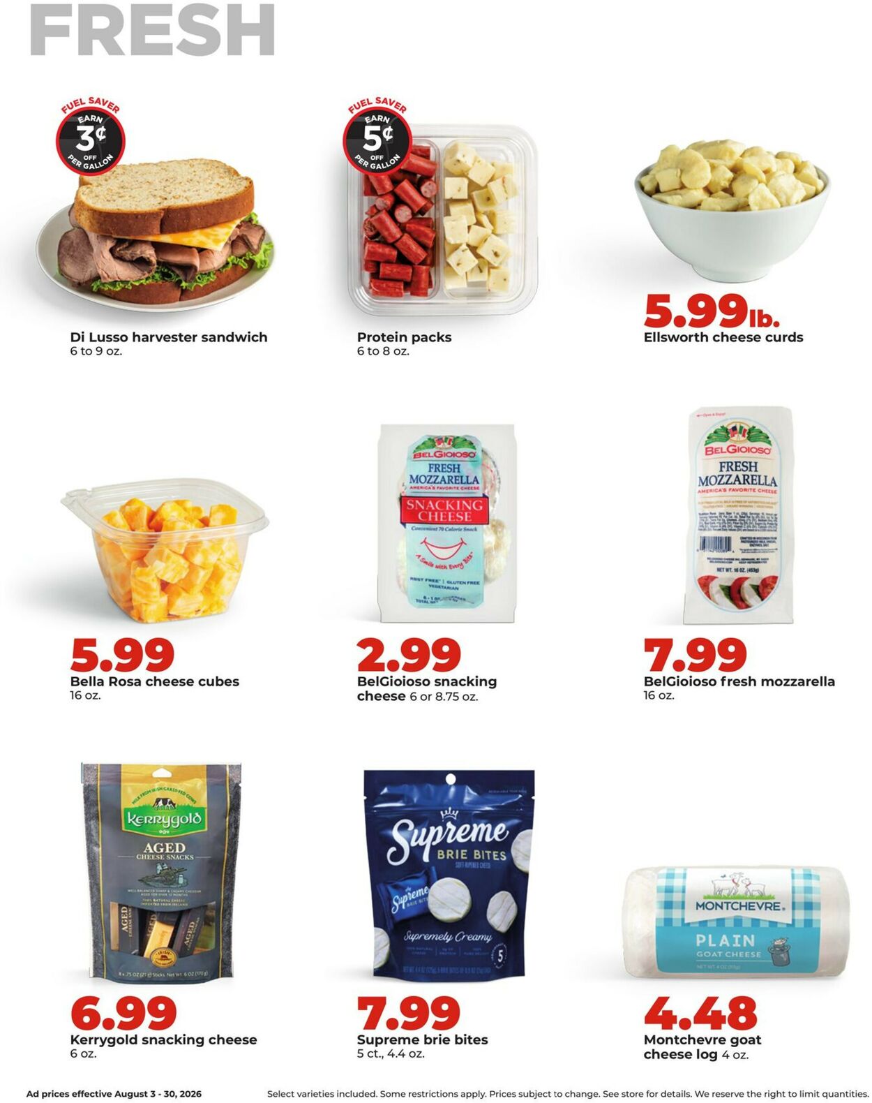 Catalogue HyVee from 08/03/2026