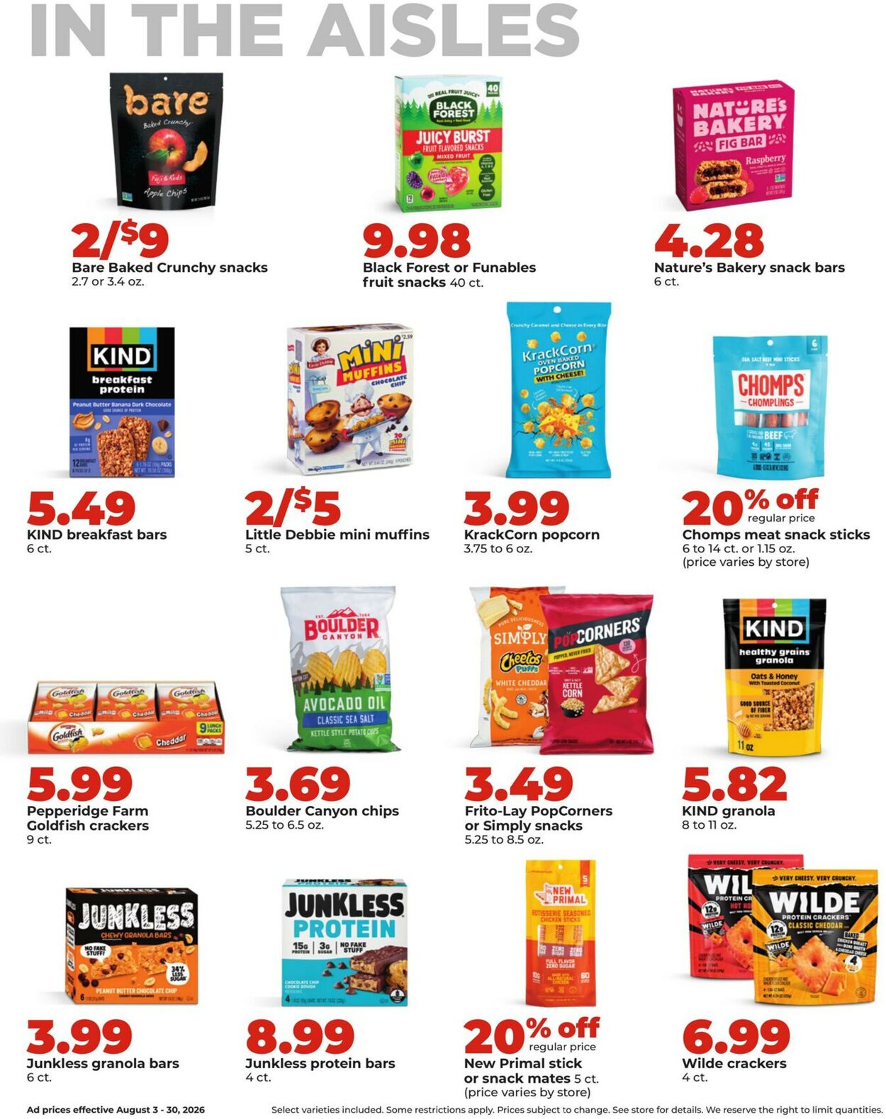 Catalogue HyVee from 08/03/2026