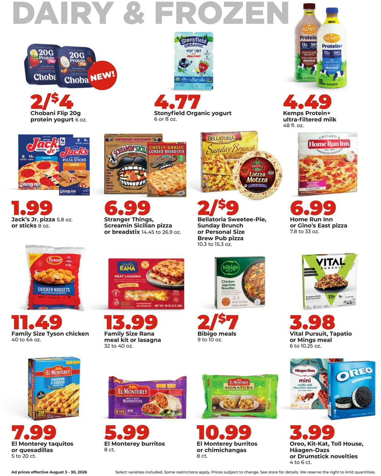 Catalogue HyVee from 08/03/2026