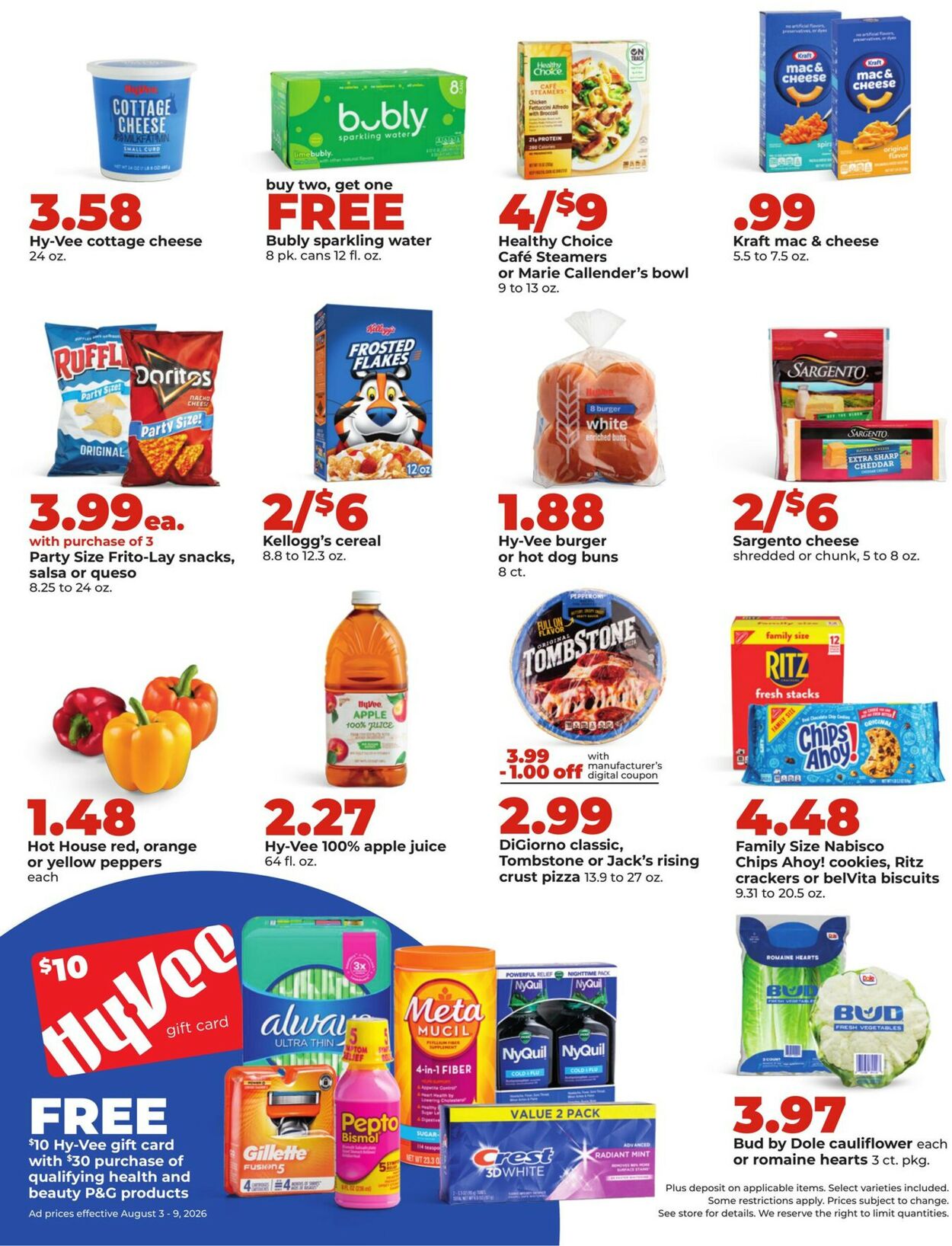 Catalogue HyVee from 08/03/2026