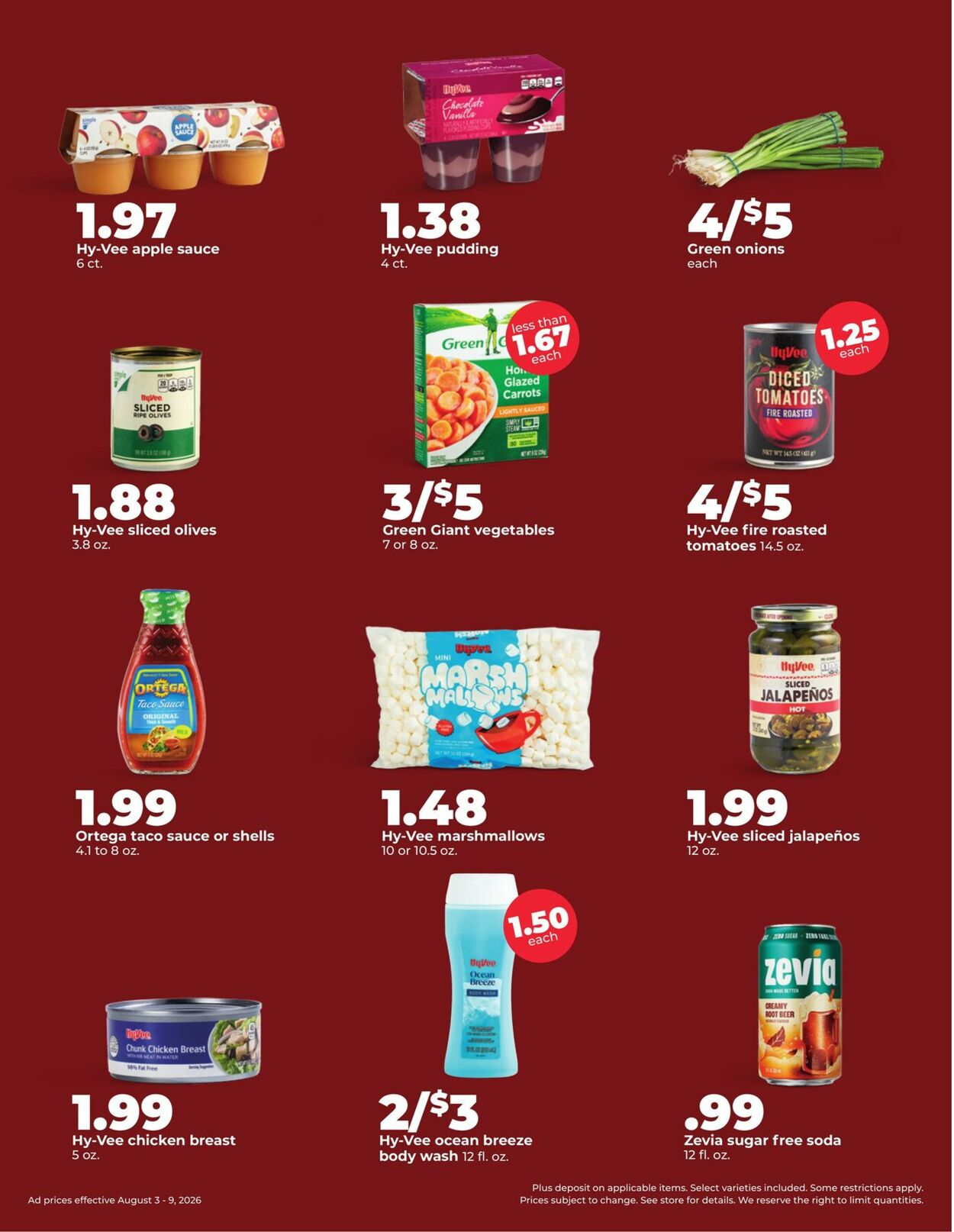 Catalogue HyVee from 08/03/2026