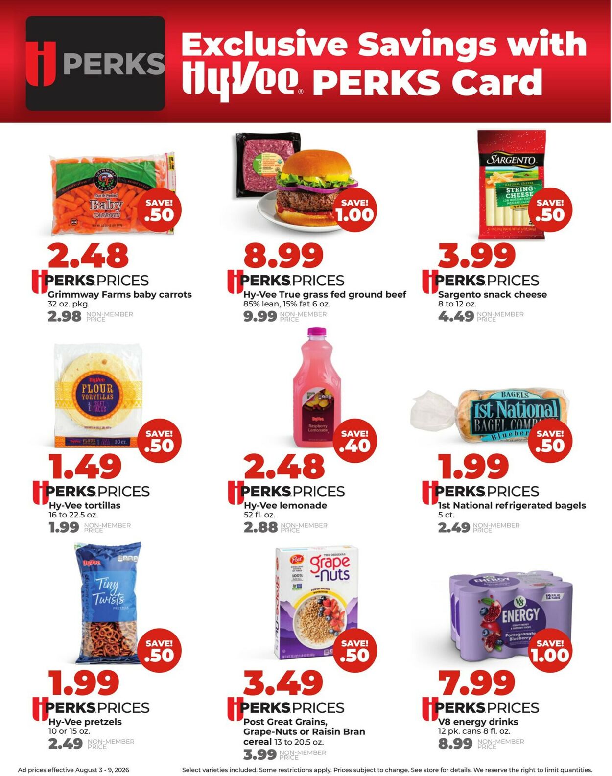 Catalogue HyVee from 08/03/2026