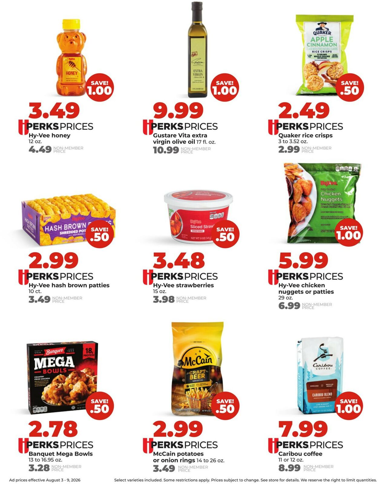 Catalogue HyVee from 08/03/2026