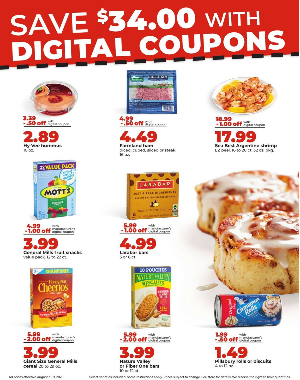 Catalogue HyVee from 08/03/2026