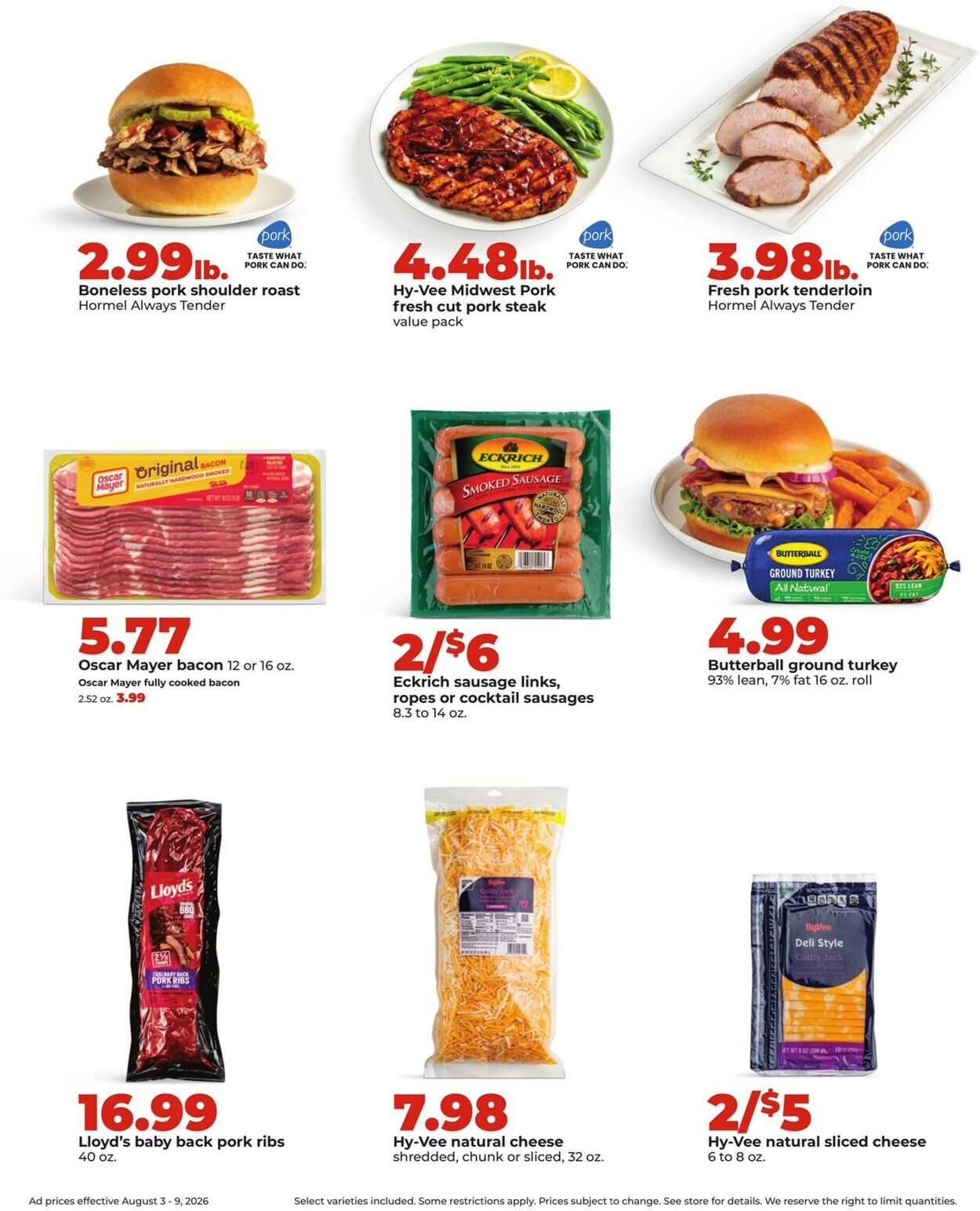 Catalogue HyVee from 08/03/2026