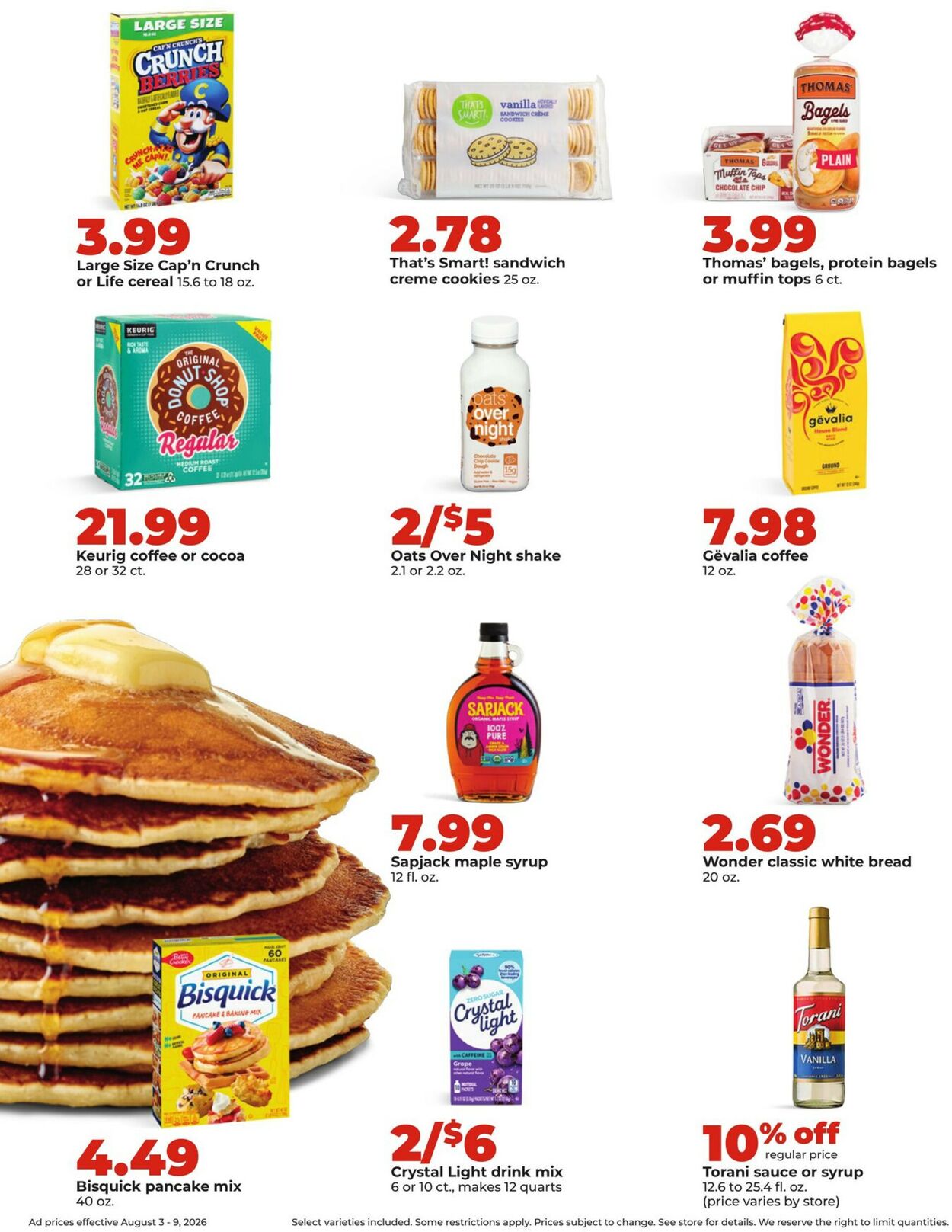 Catalogue HyVee from 08/03/2026