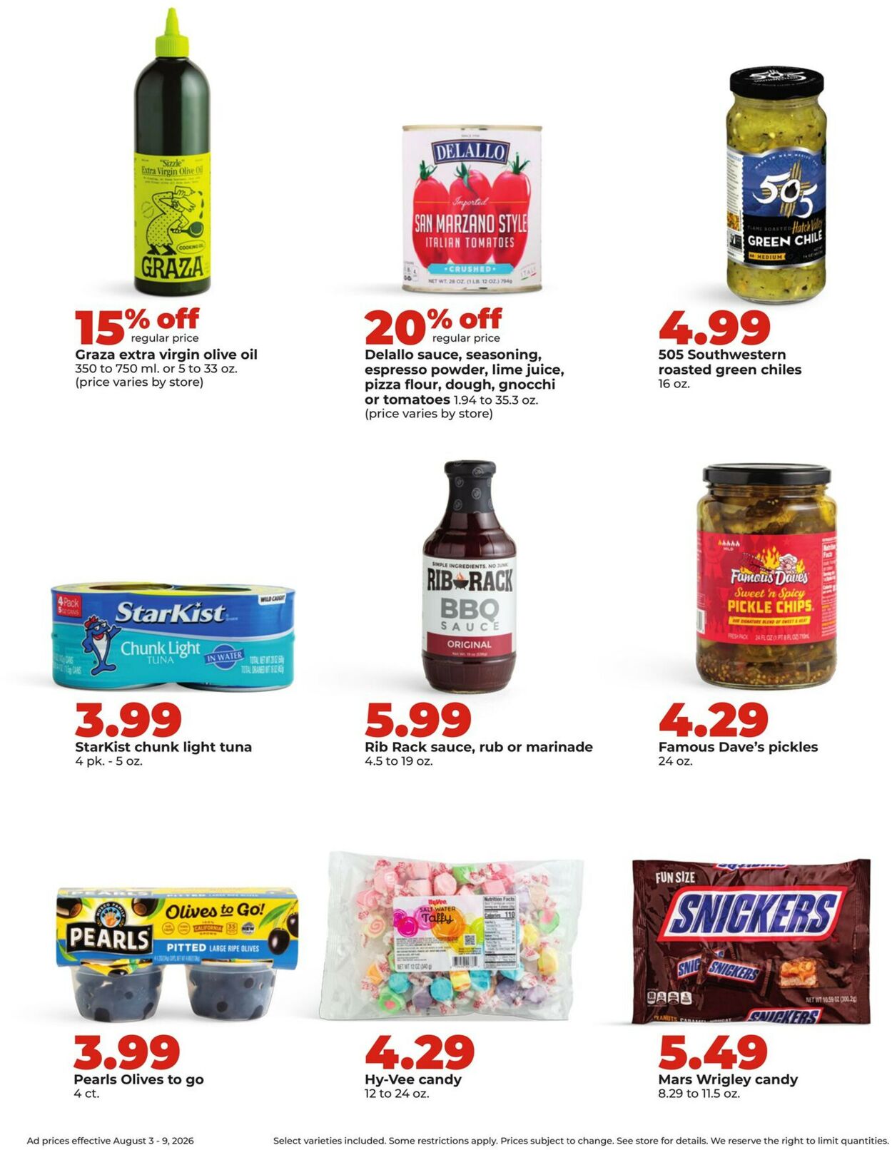 Catalogue HyVee from 08/03/2026