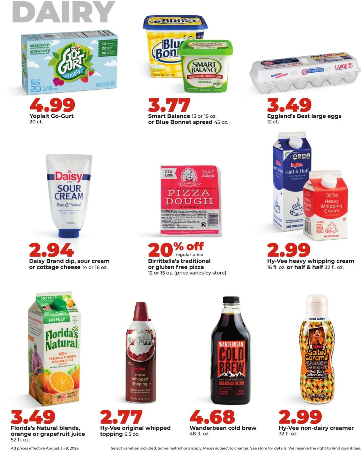 Catalogue HyVee from 08/03/2026