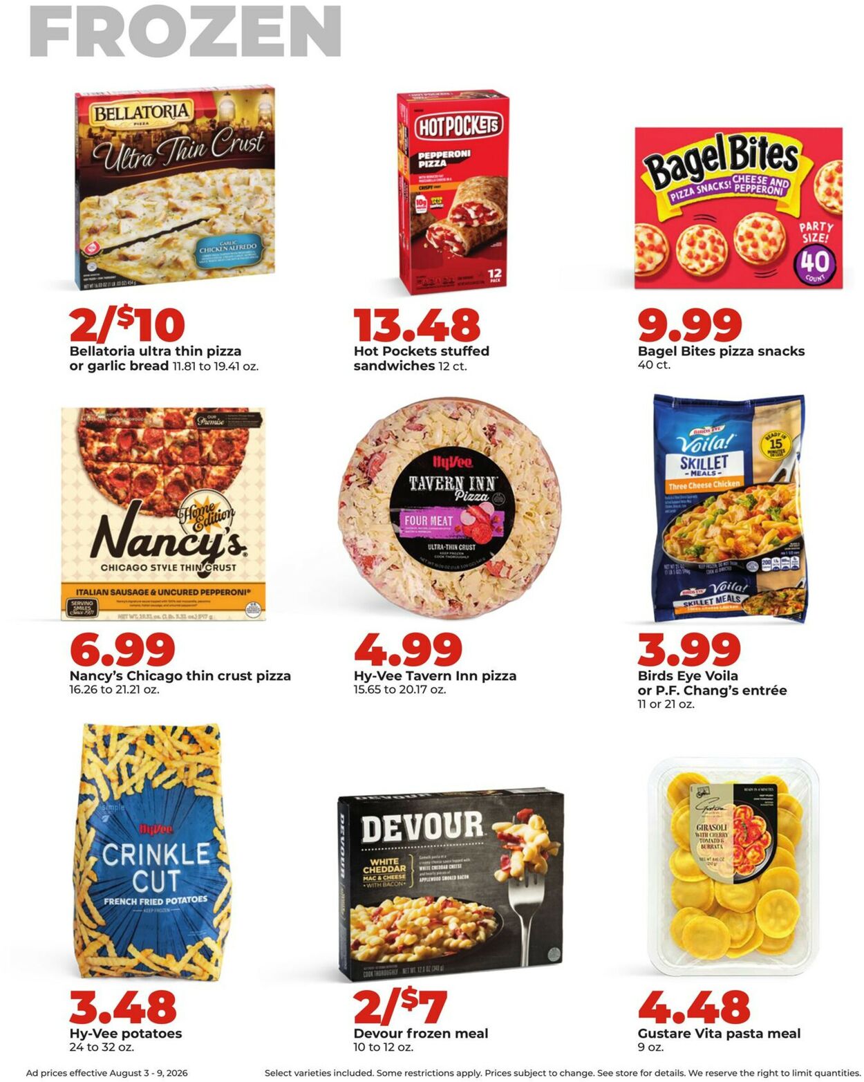 Catalogue HyVee from 08/03/2026