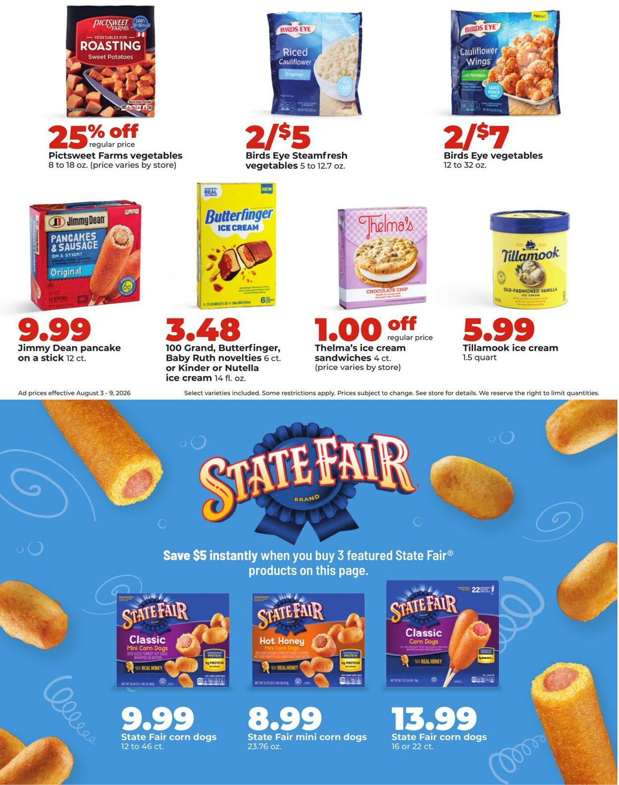 Catalogue HyVee from 08/03/2026