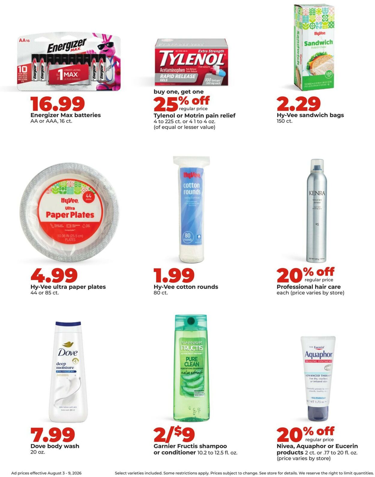 Catalogue HyVee from 08/03/2026