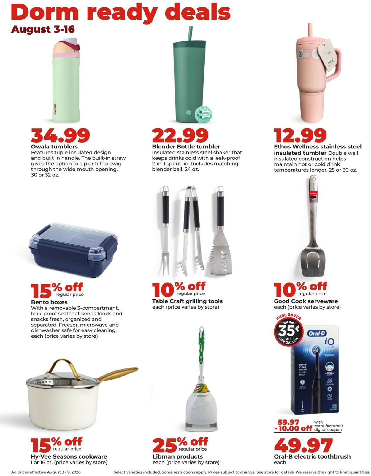 Catalogue HyVee from 08/03/2026