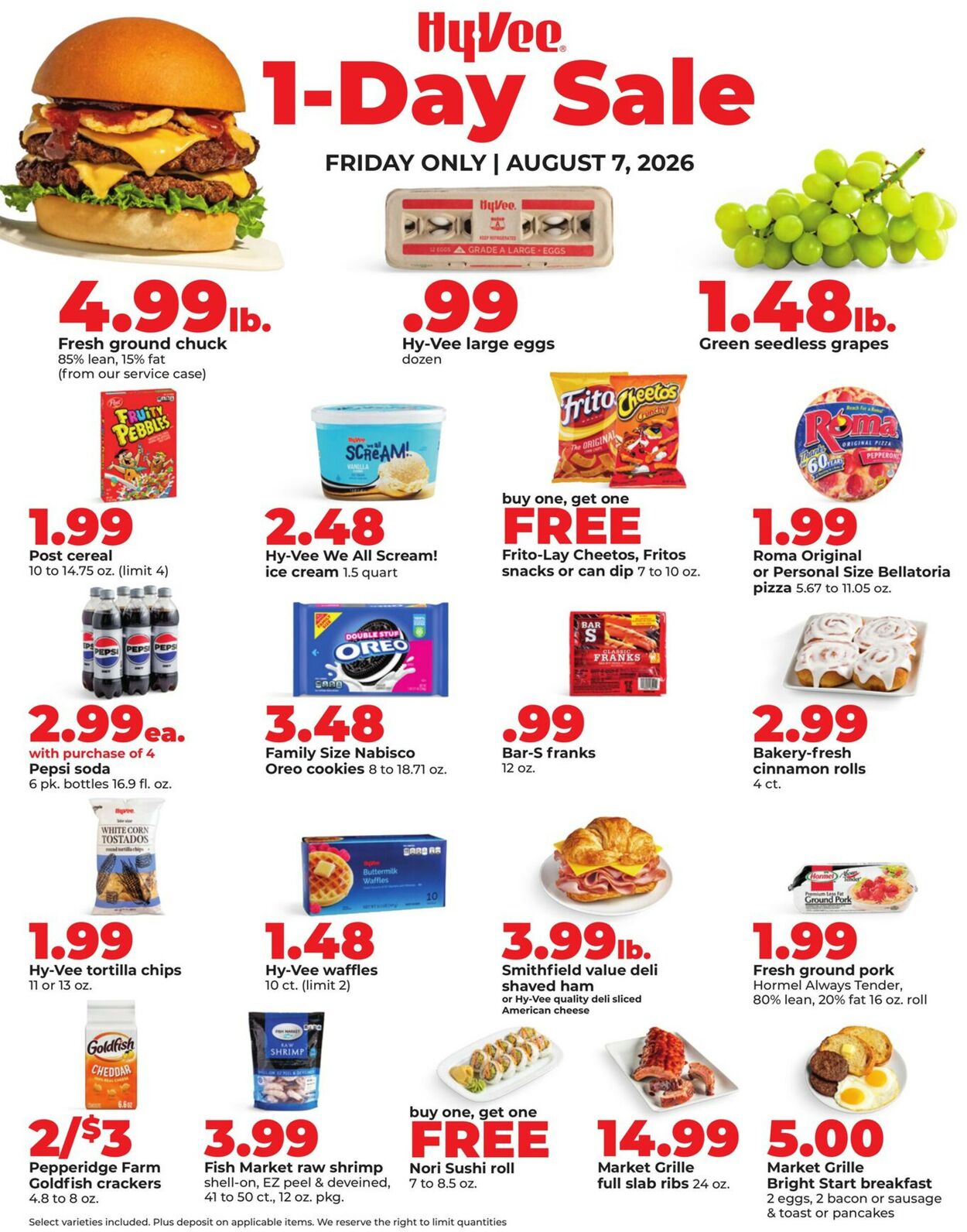 Catalogue HyVee from 08/07/2026