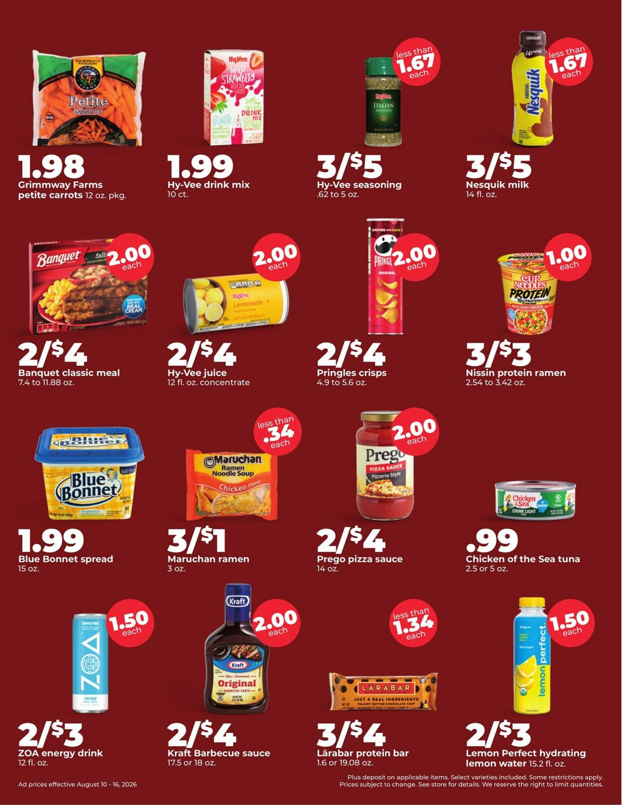 Catalogue HyVee from 08/10/2026