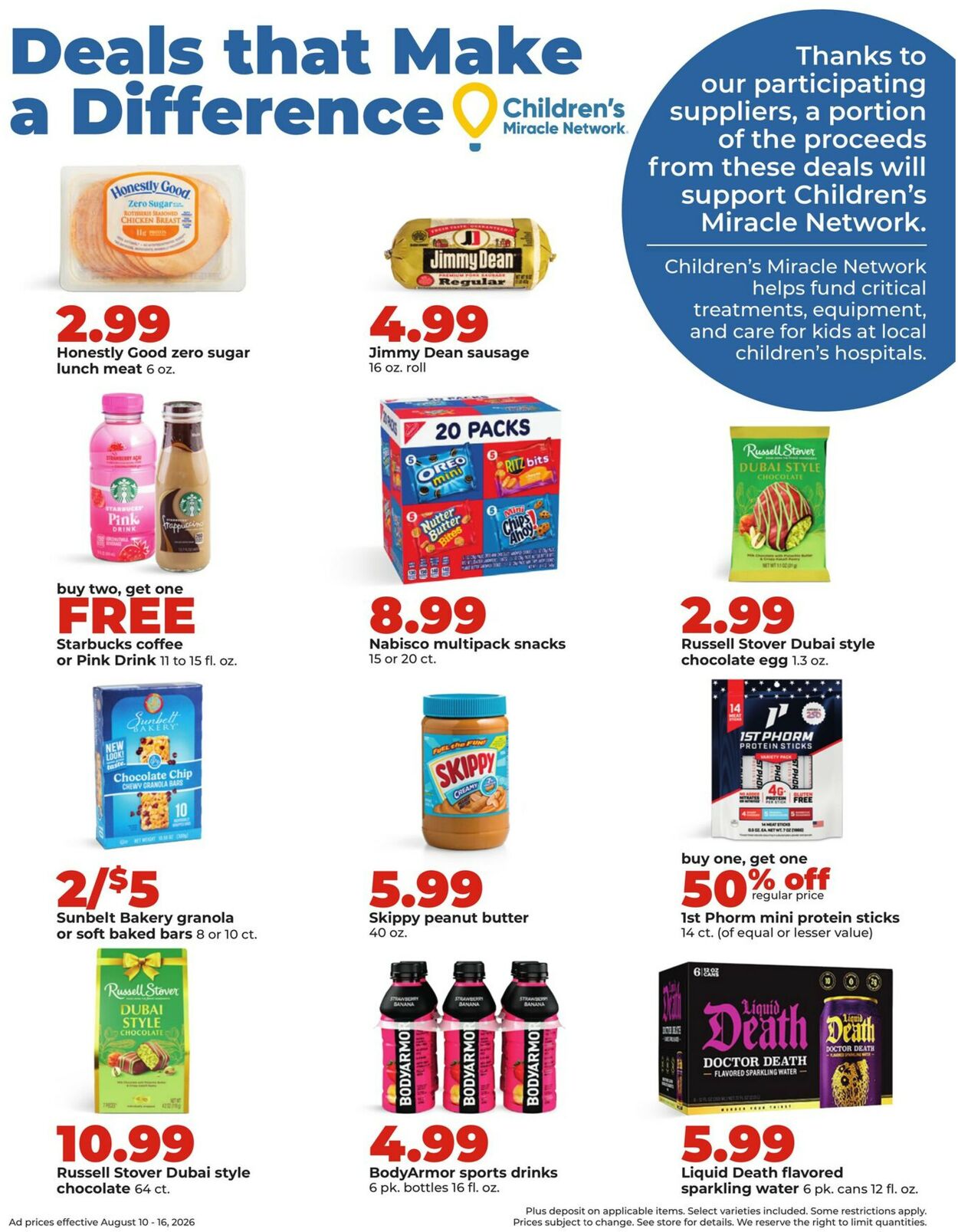 Catalogue HyVee from 08/10/2026