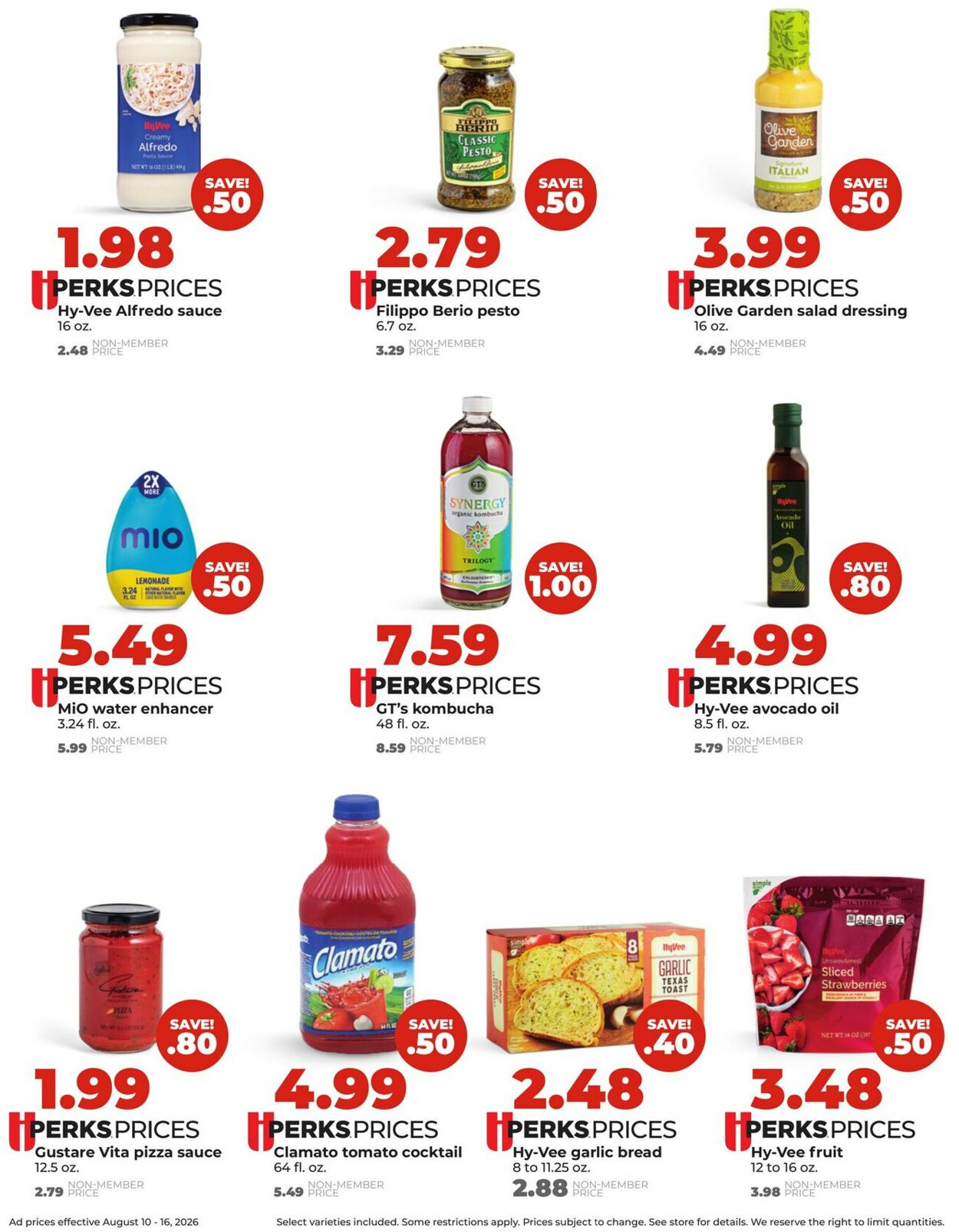 Catalogue HyVee from 08/10/2026
