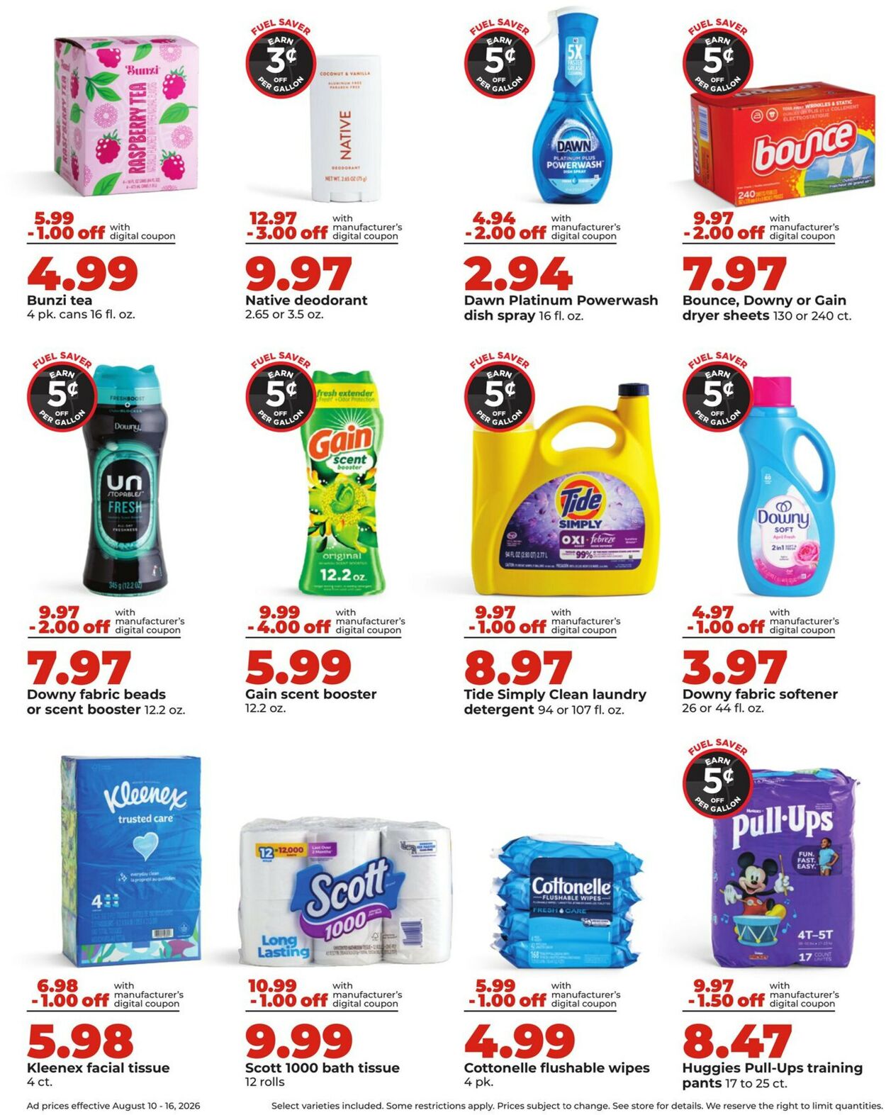 Catalogue HyVee from 08/10/2026