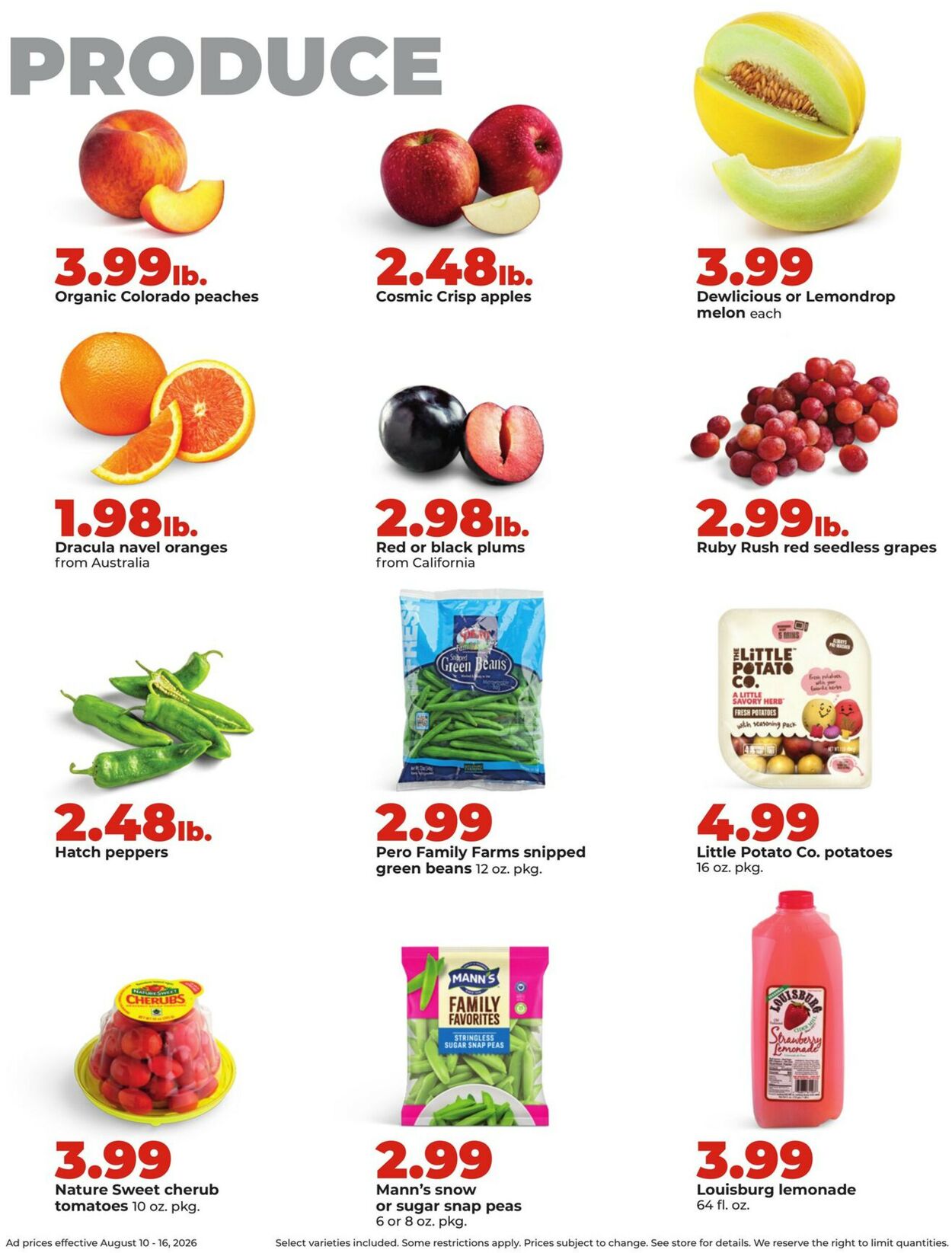 Catalogue HyVee from 08/10/2026