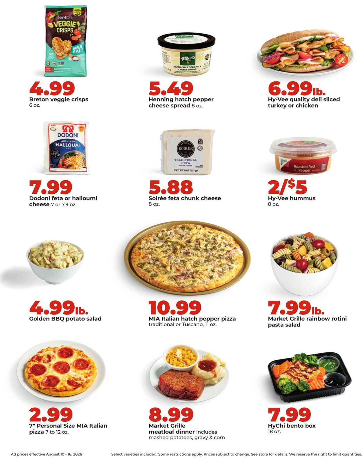 Catalogue HyVee from 08/10/2026