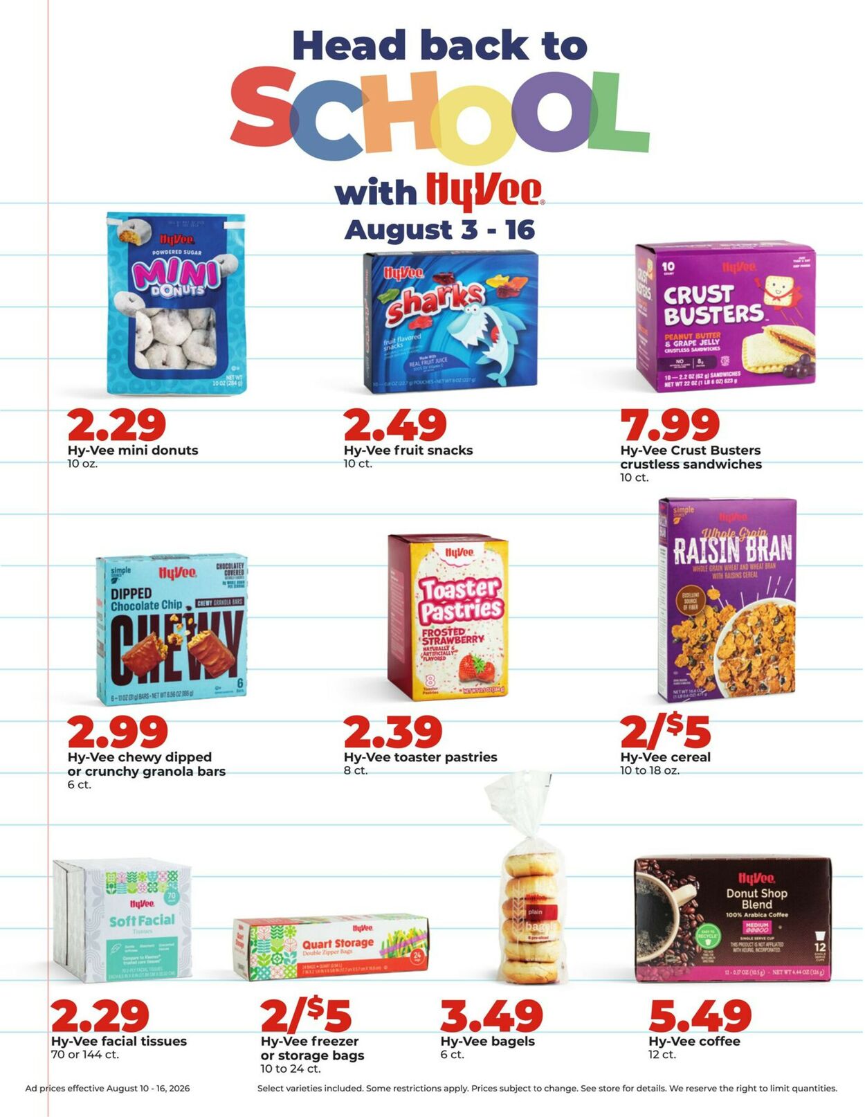 Catalogue HyVee from 08/10/2026