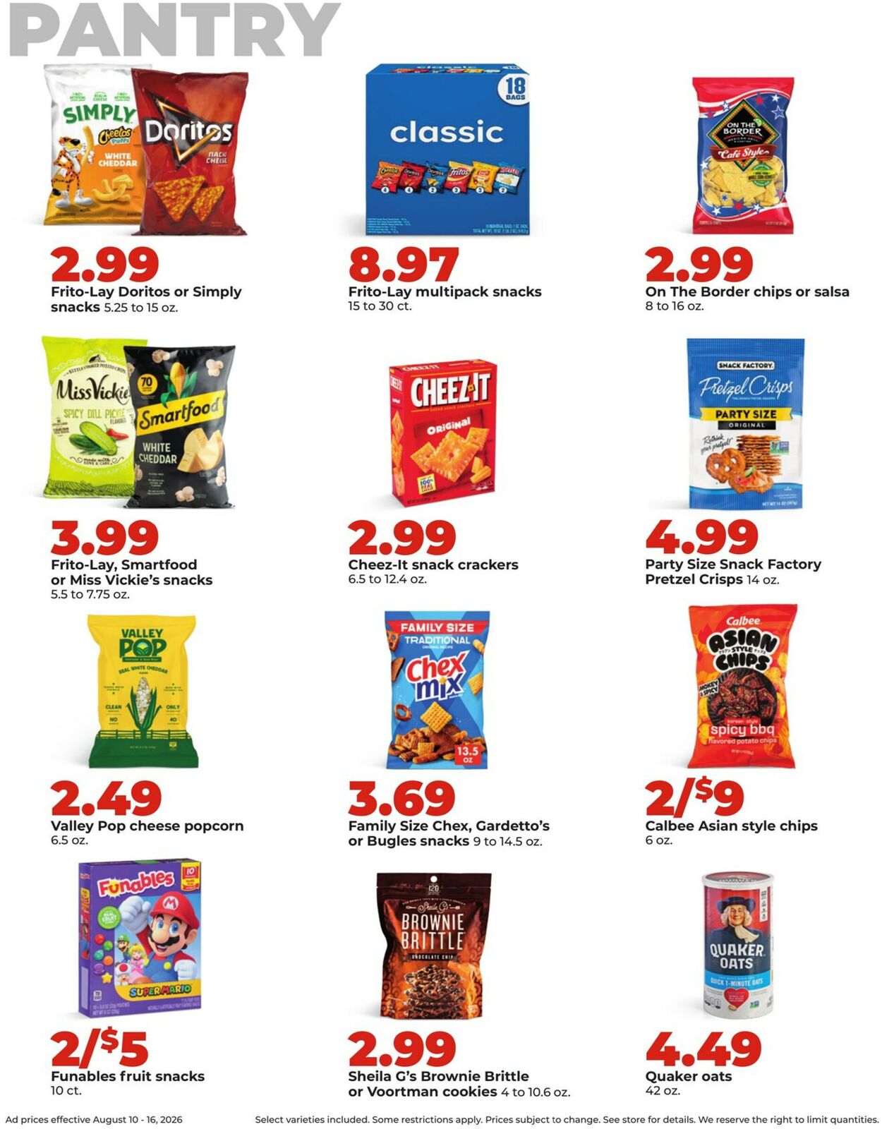 Catalogue HyVee from 08/10/2026