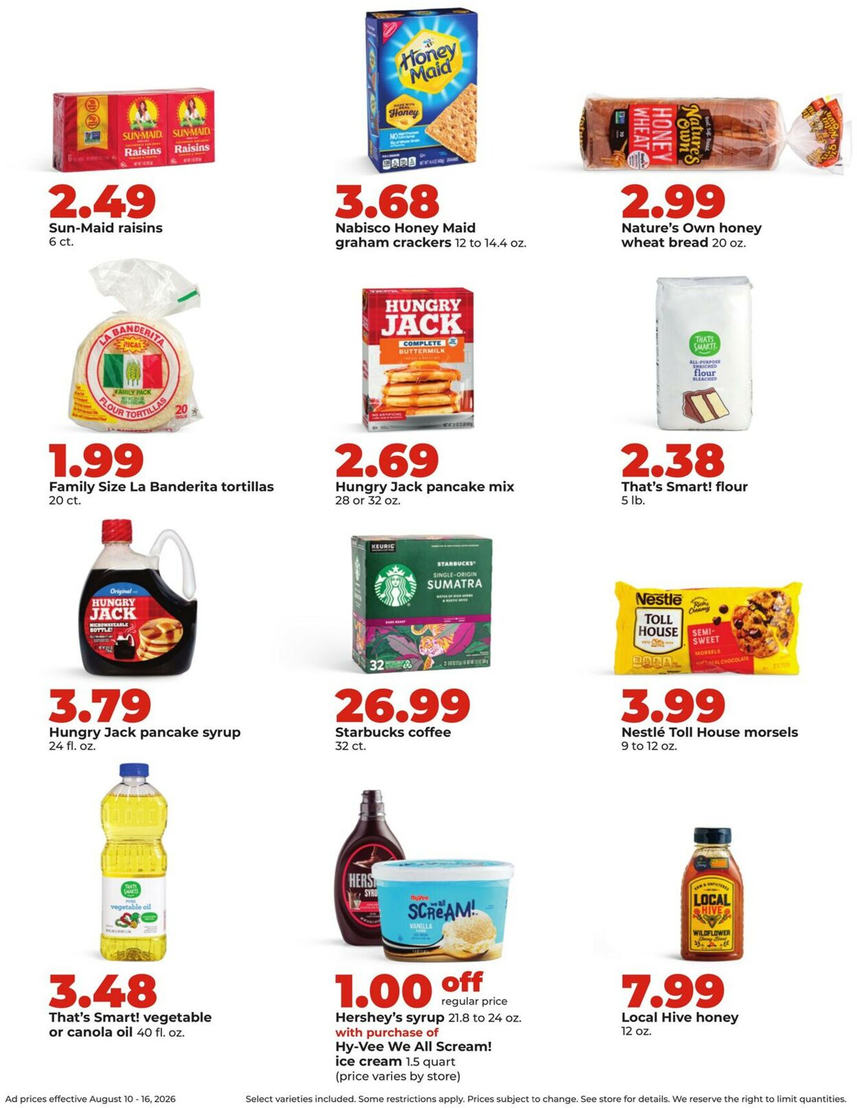 Catalogue HyVee from 08/10/2026