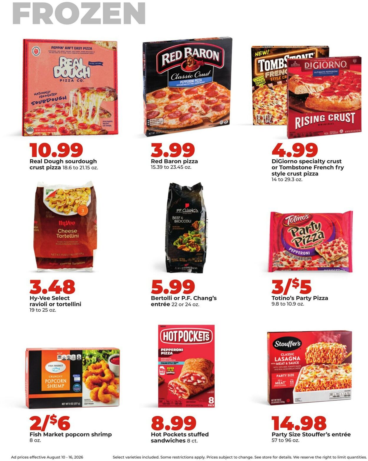 Catalogue HyVee from 08/10/2026
